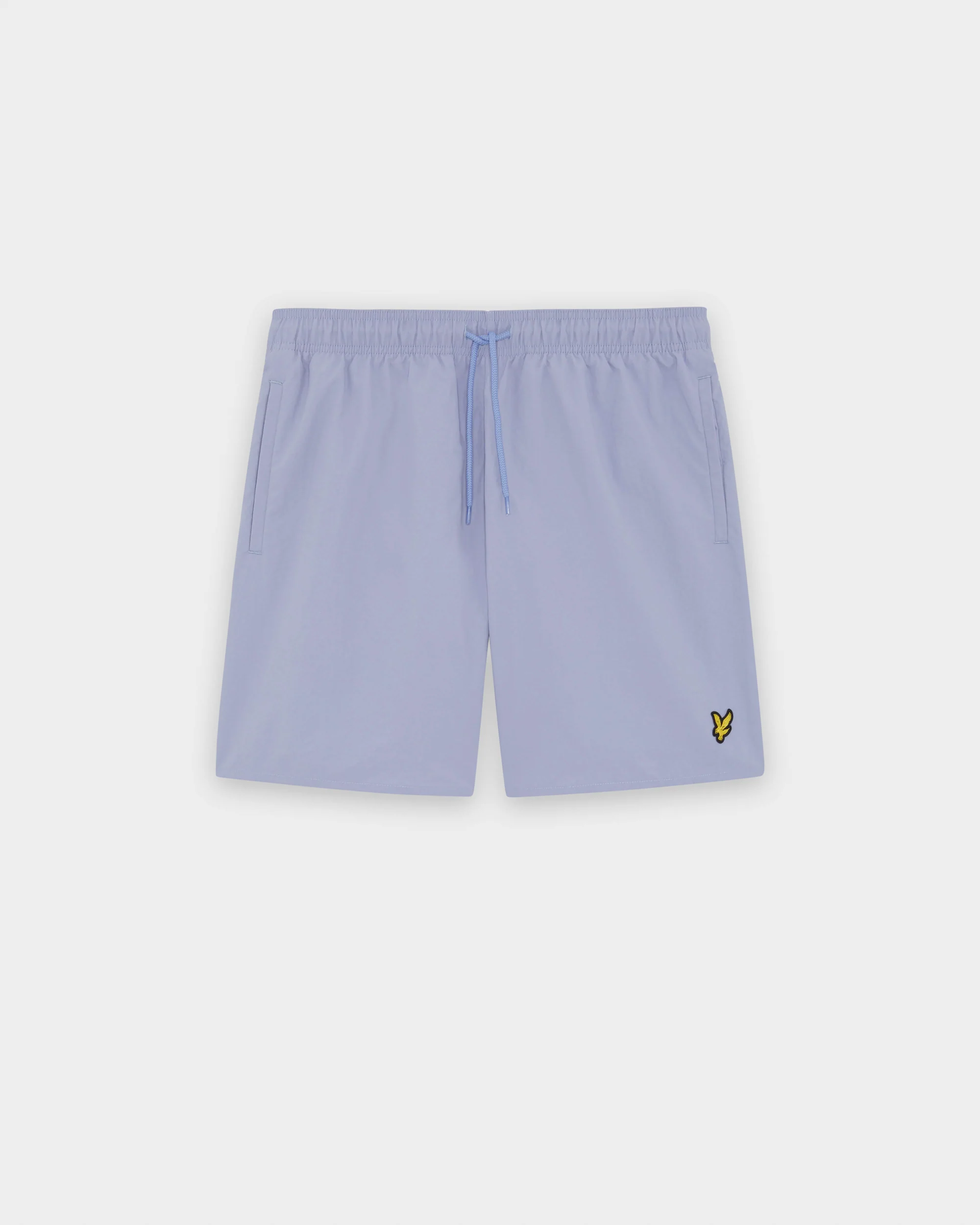 Lyle & Scott Plain Mens Swim Shorts - Y128 Bubble Blue - Image 6