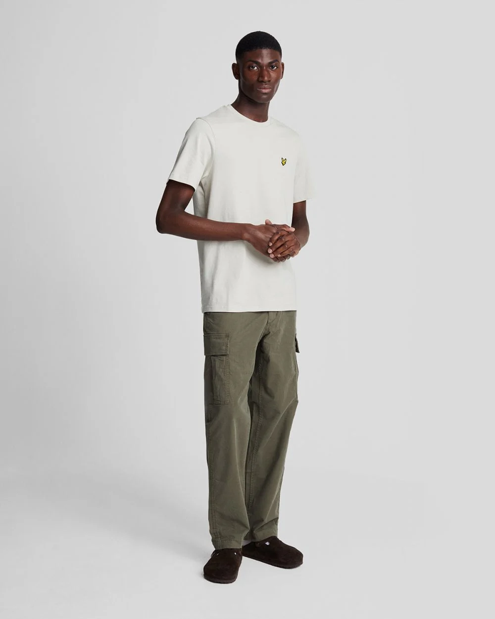 Lyle & Scott Plain Mens T-Shirt - W870 Cove - Image 2