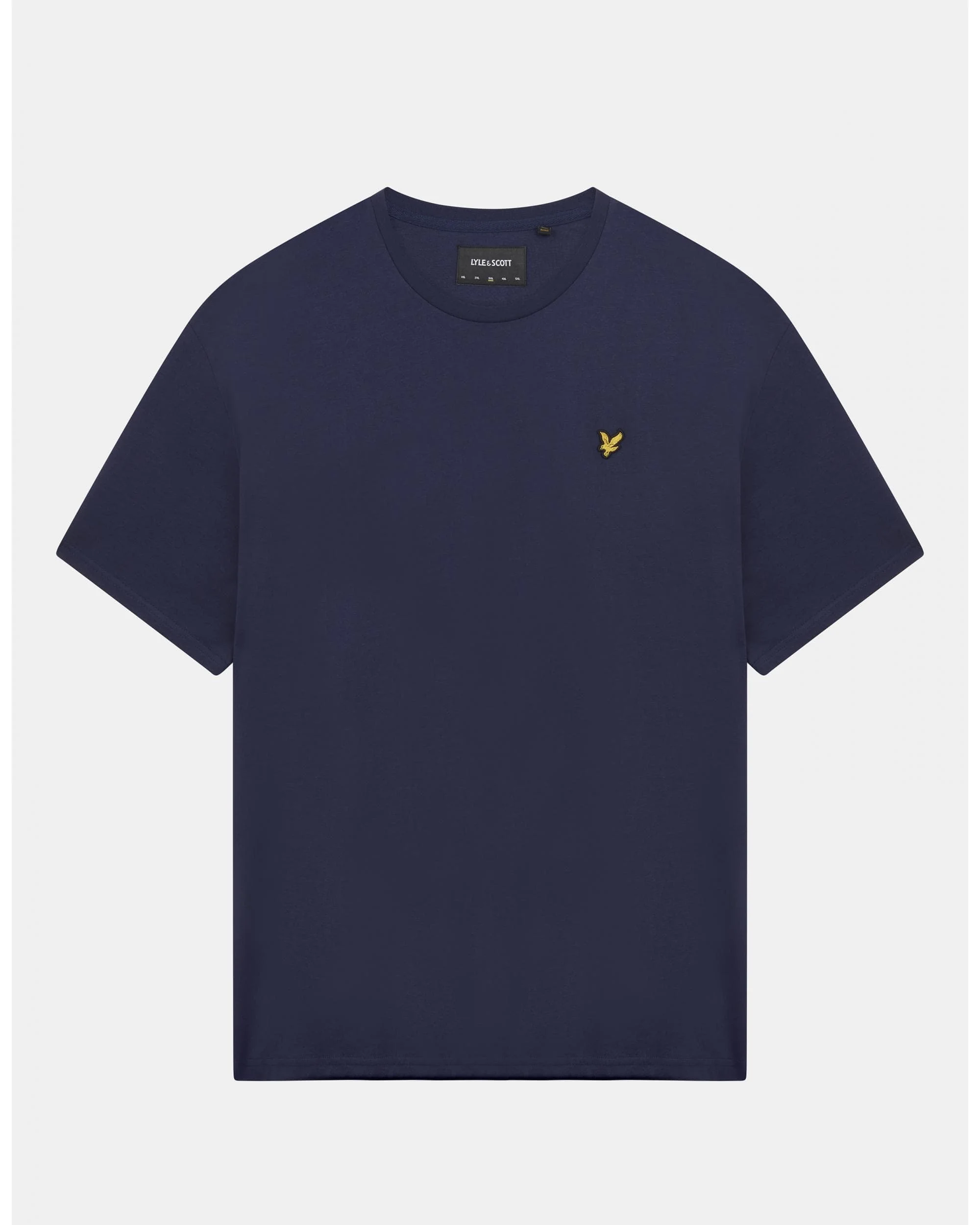 Lyle & Scott Plain Mens T-Shirt - Z99 Navy - Image 5
