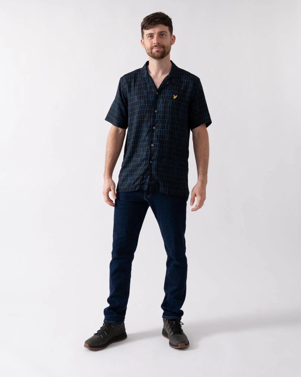 Lyle & Scott Pool Print Mens Shirt - Image 3