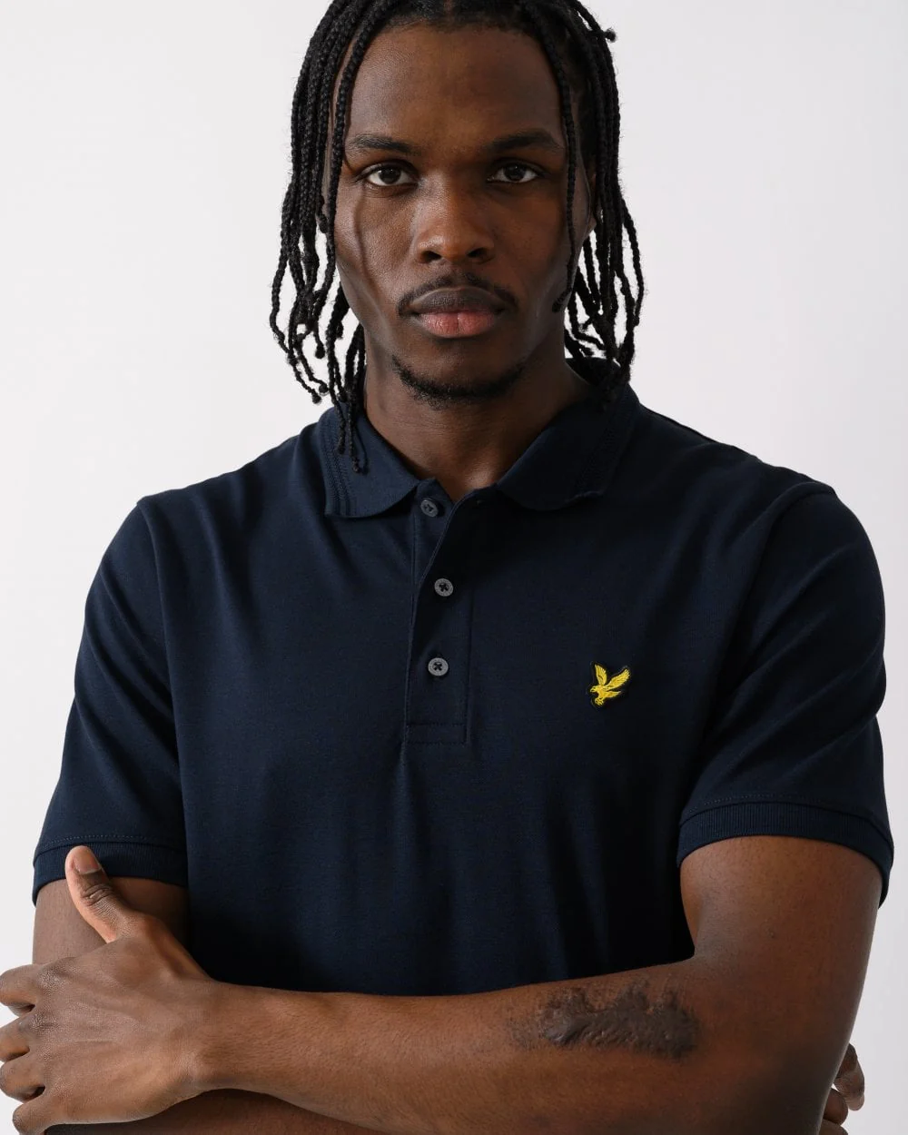 Lyle & Scott Rally Mens Tipped Polo Shirt - Image 2