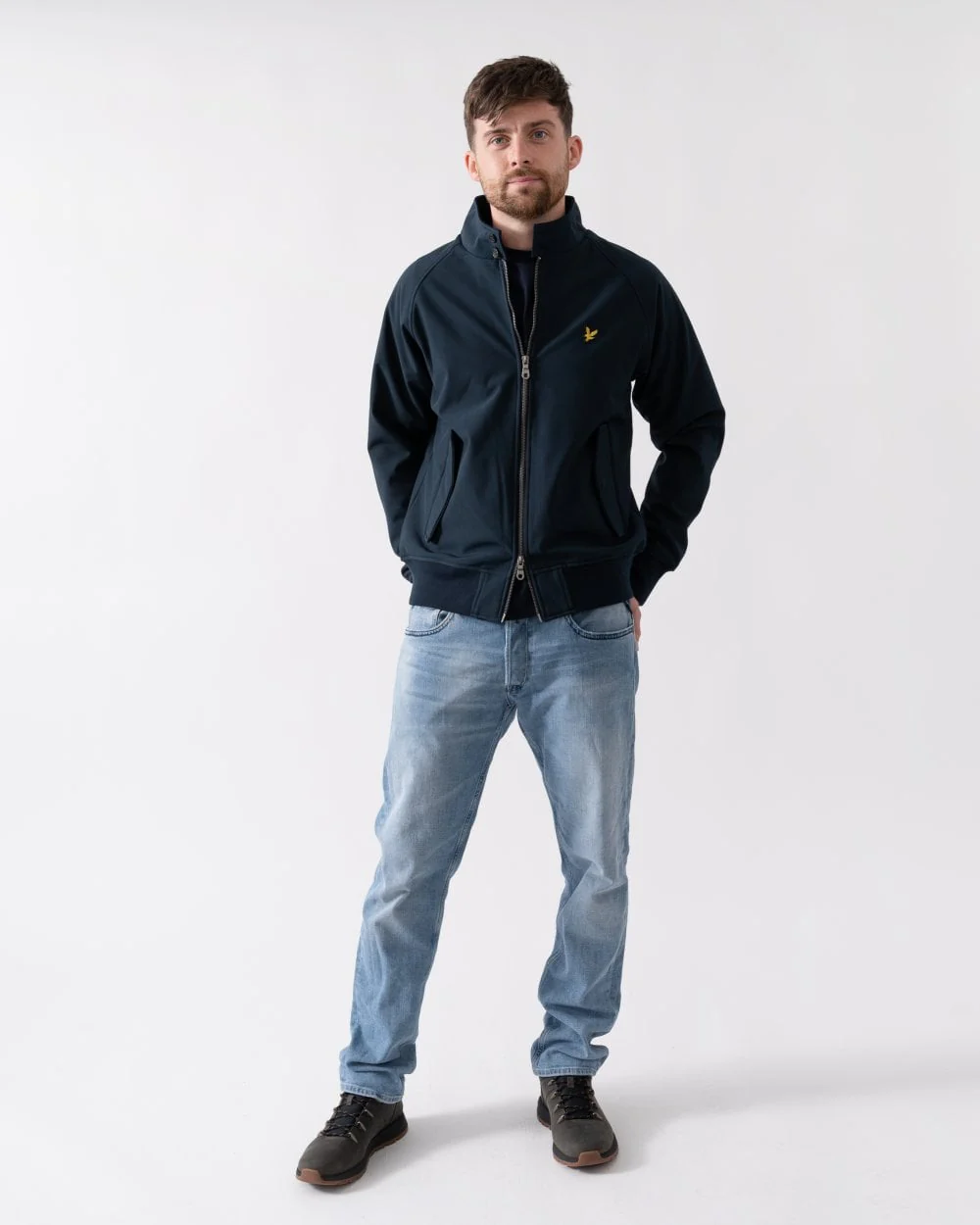 Lyle & Scott Softshell Mens Harrington Jacket - Image 5