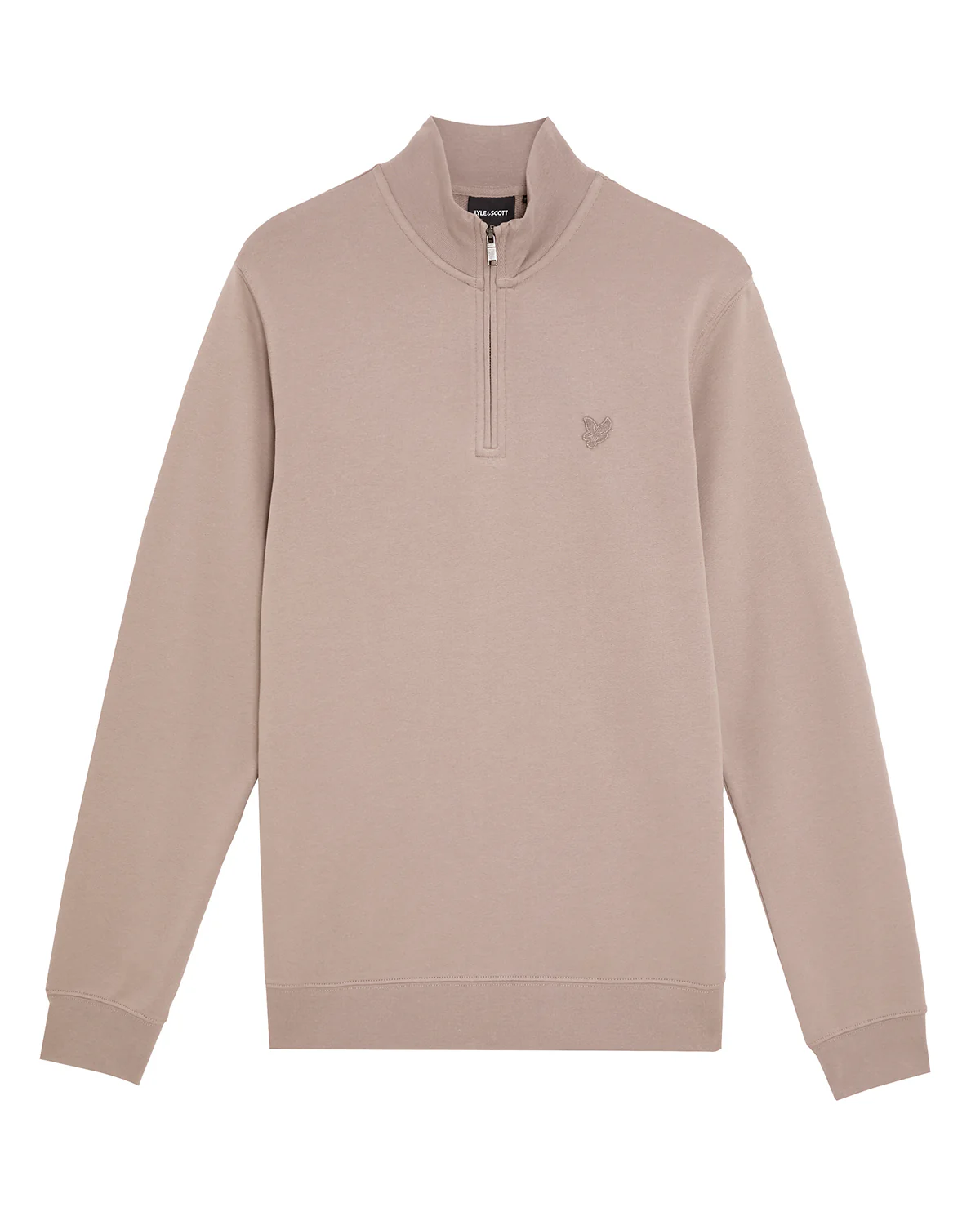 Lyle & Scott Superfine Quarter Zip Sweatshirt - X893 Fife - Image 6