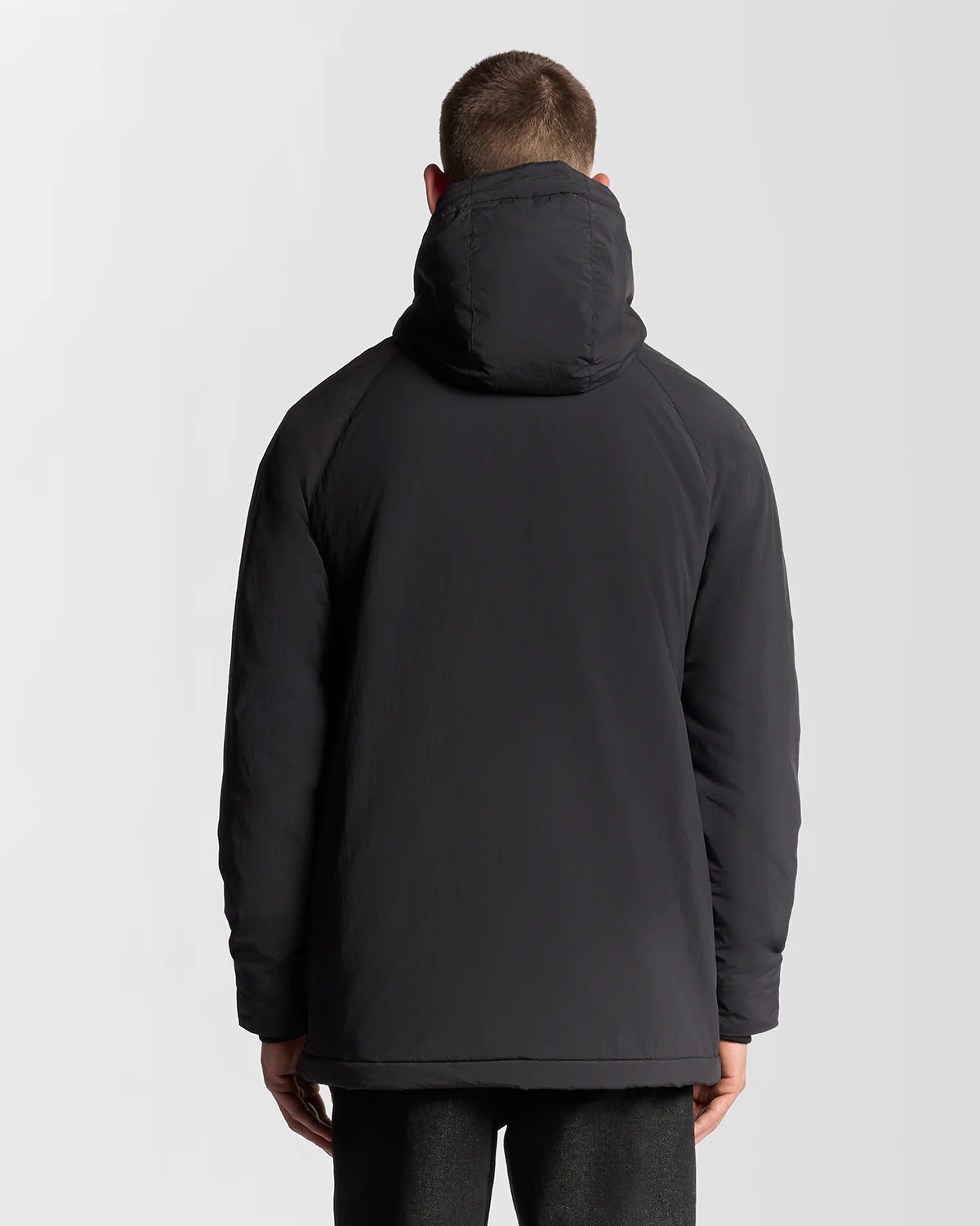 Lyle & Scott Tactical Wadded Parka - X002 Black Ice - Image 4