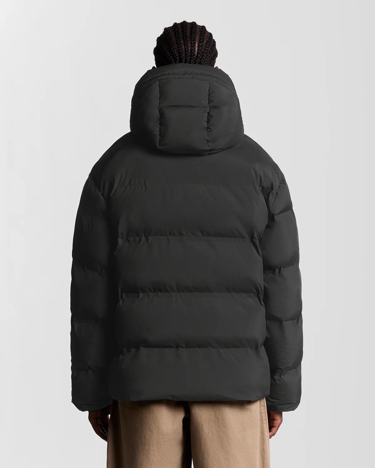 Lyle & Scott Welded Puffer Jacket - Z865 Jet Black - Image 4
