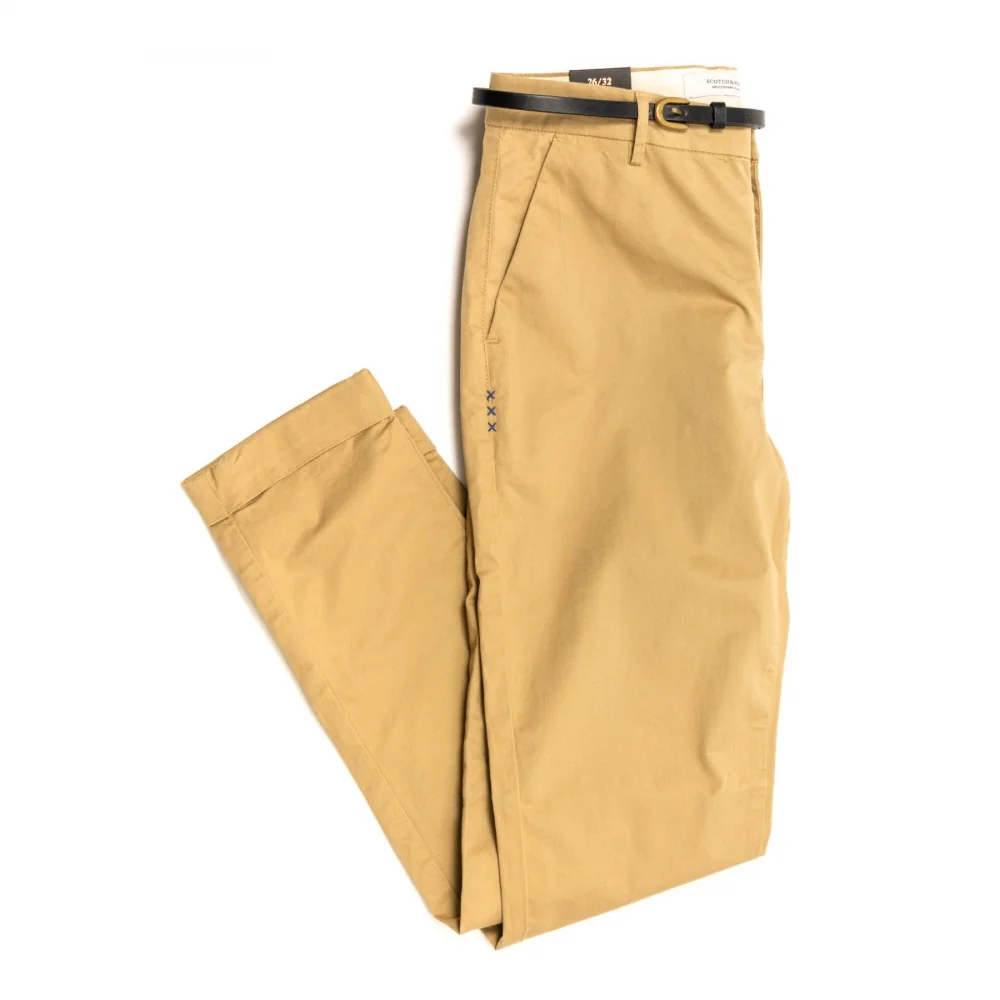 Maison Scotch Clean Belted Womens Chinos - Image 2