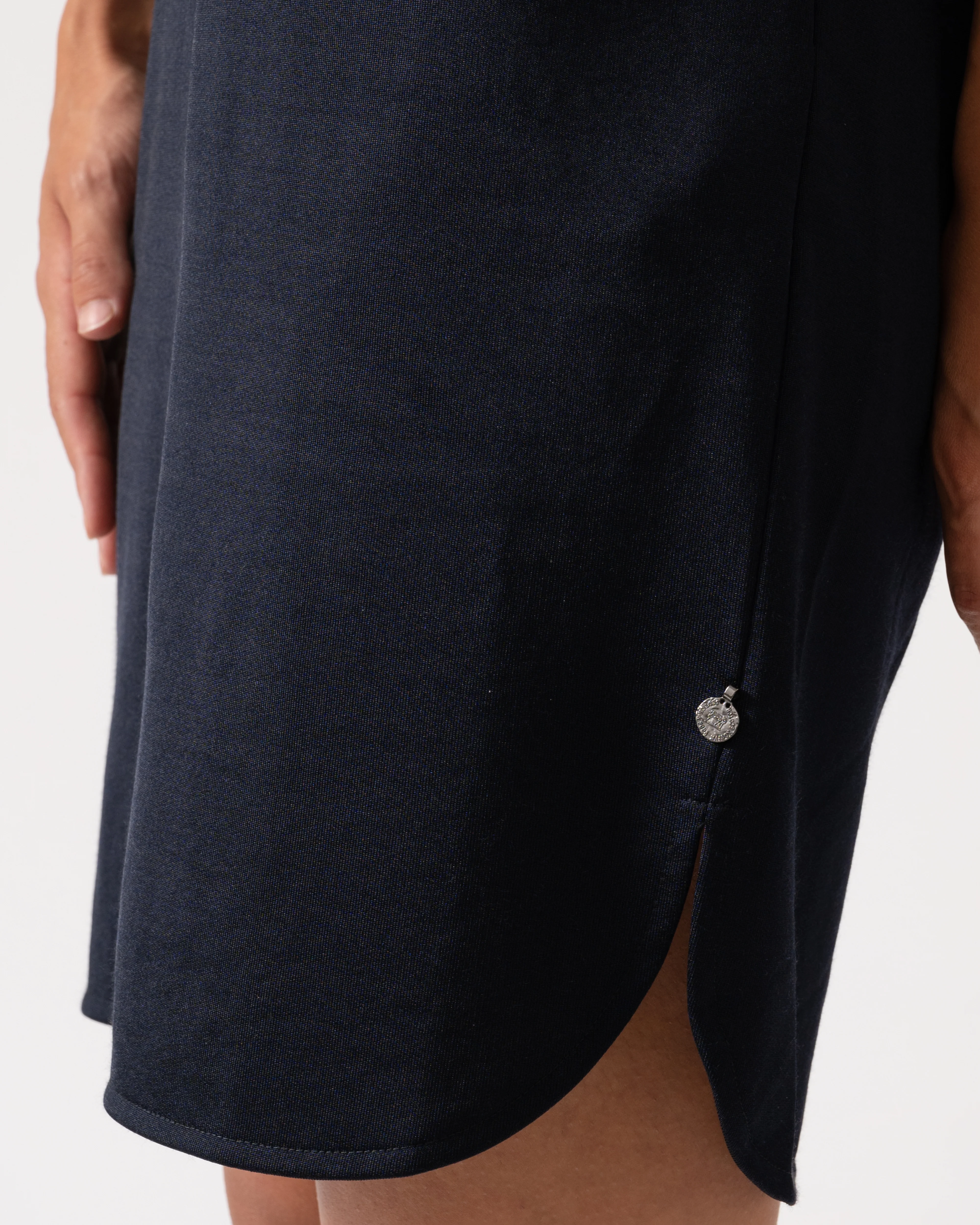 Maison Scotch V-Neck Sweat Panel Sleeved Womens Dress - Image 3