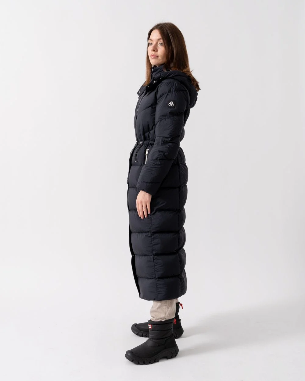 Moose Knuckles Belle Cote Womens Long Puffer Jacket - Image 3