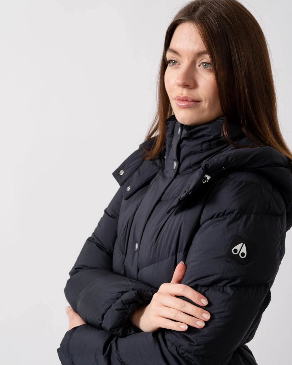 Moose Knuckles Belle Cote Womens Long Puffer Jacket - Image 5
