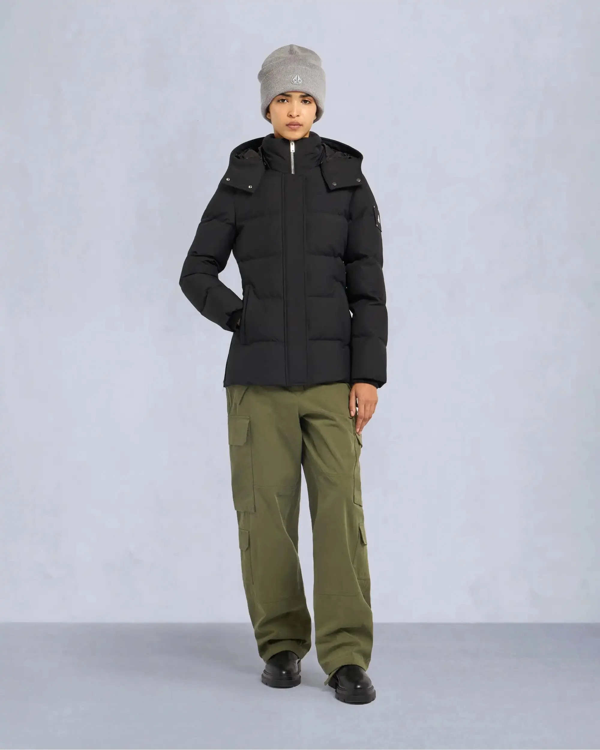 Moose Knuckles Cloud 3Q Shearling Womens Down Jacket - Image 3