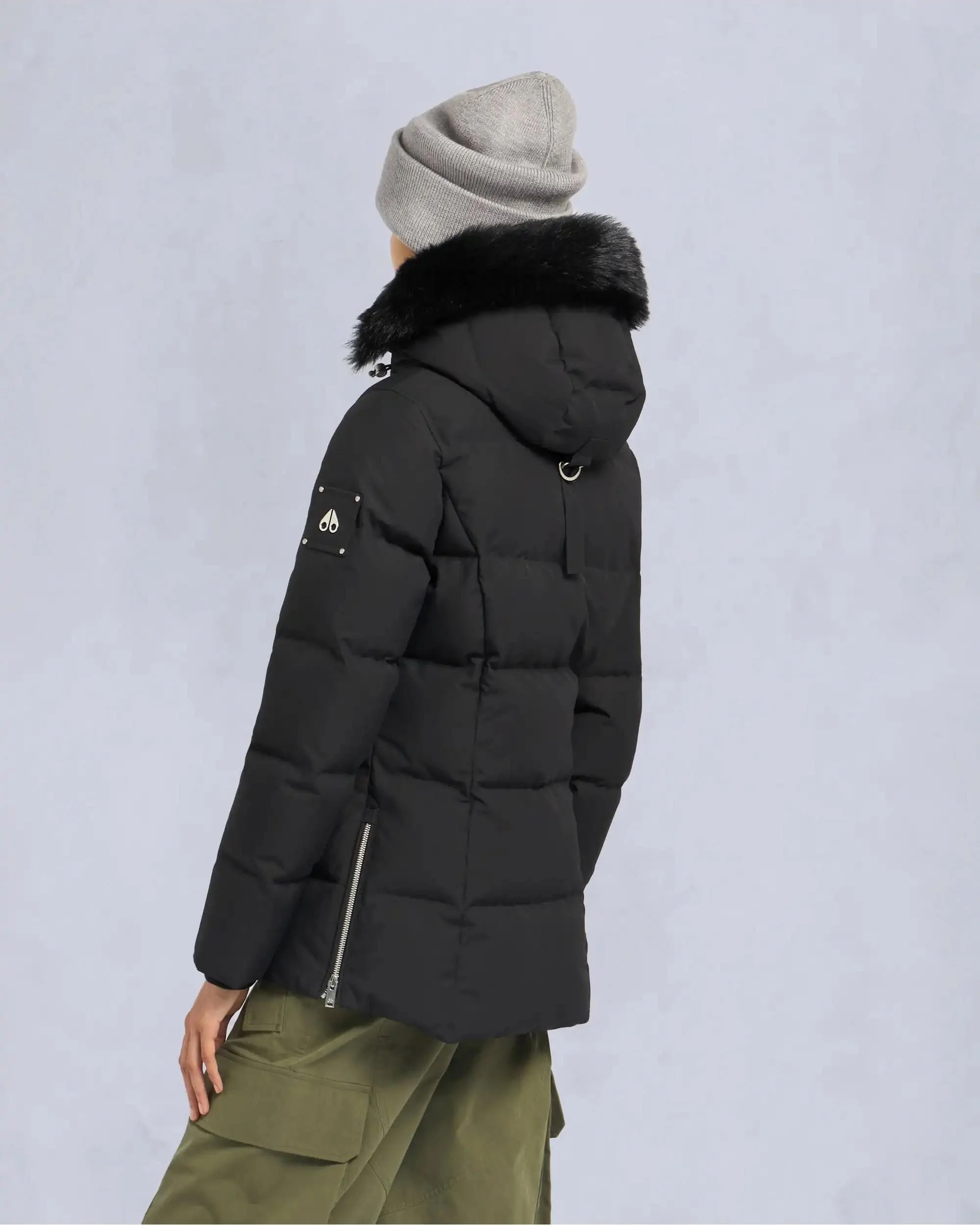Moose Knuckles Cloud 3Q Shearling Womens Down Jacket - Image 5