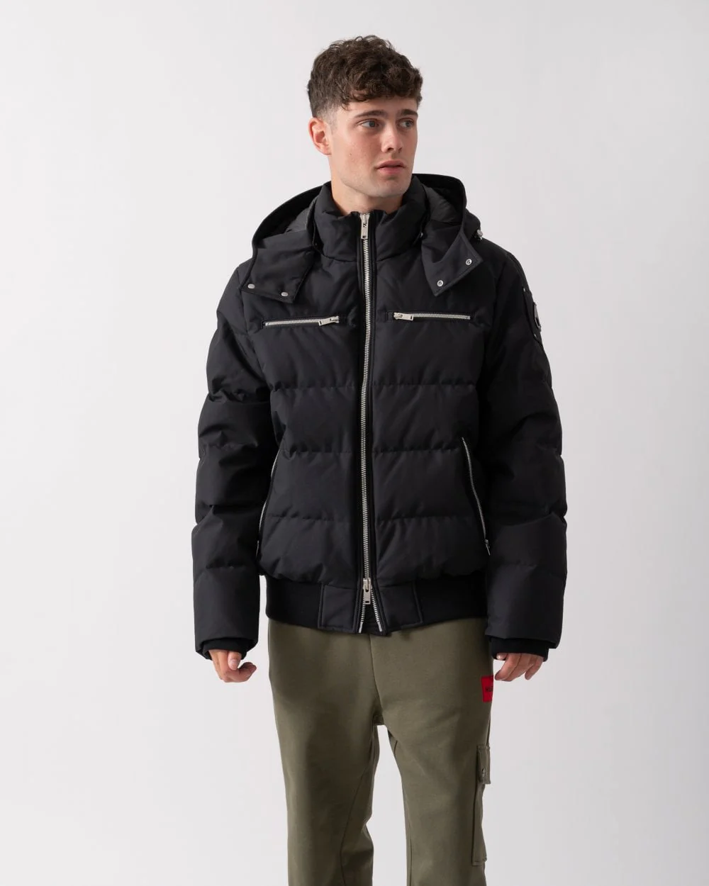 Moose Knuckles Cloud Mens Bomber Jacket - Image 4