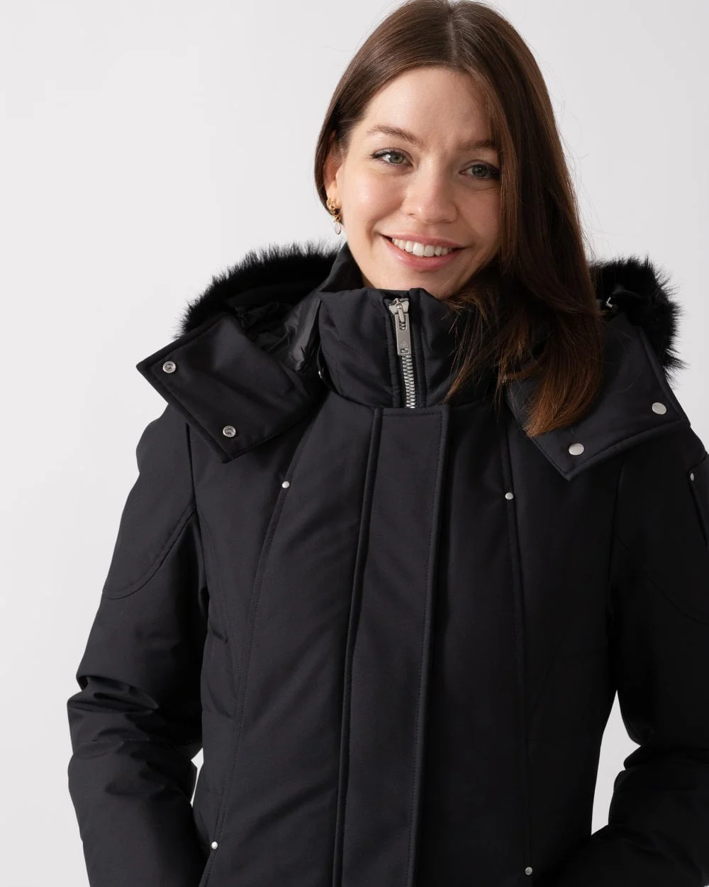 Moose Knuckles Cloud Shearling Womens Parka - Image 5