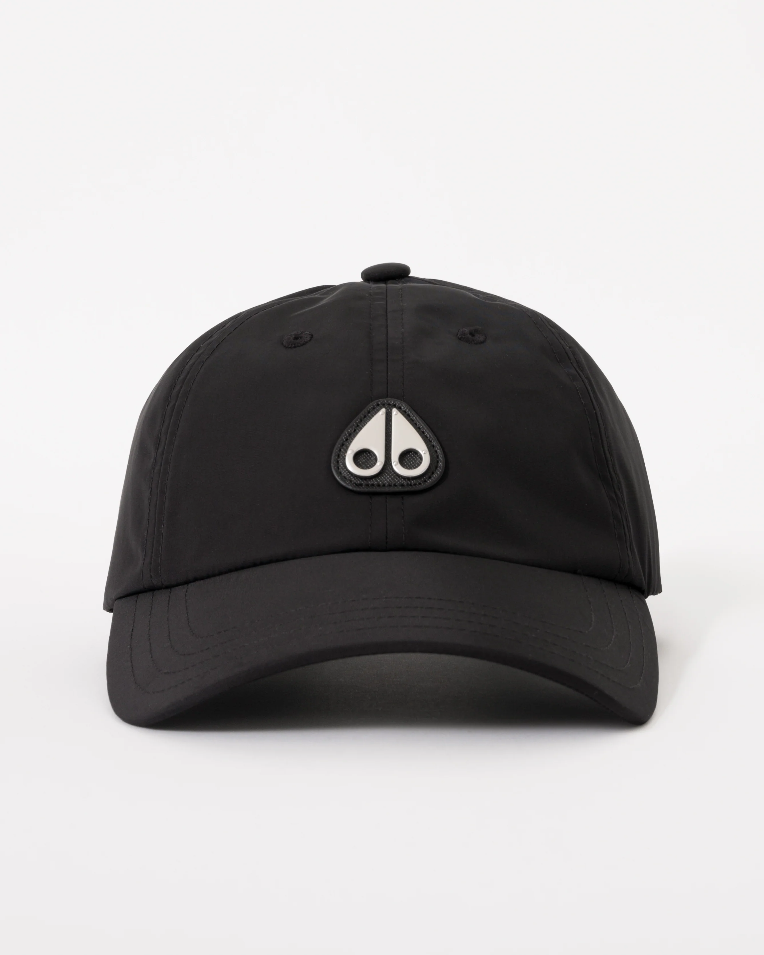 Moose Knuckles Crescent Logo Cap - Black 292 - Image 2