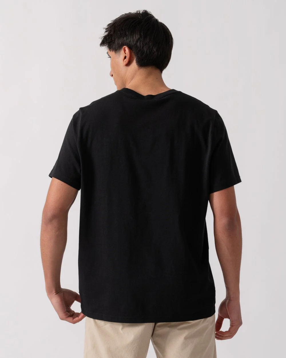 Moose Knuckles Crescent Mens T-Shirt - Black 292 - Image 4