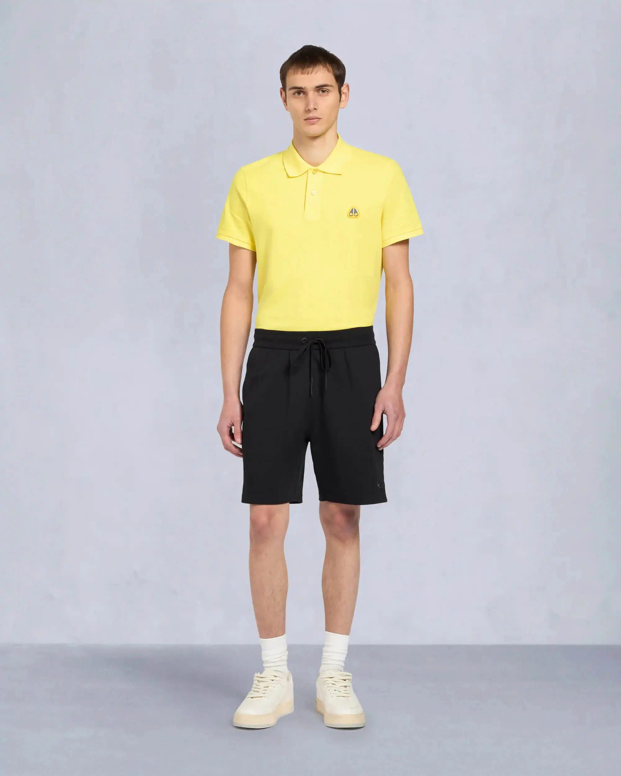 Moose Knuckles Dalon Mens Shorts - Black 292 - Image 2