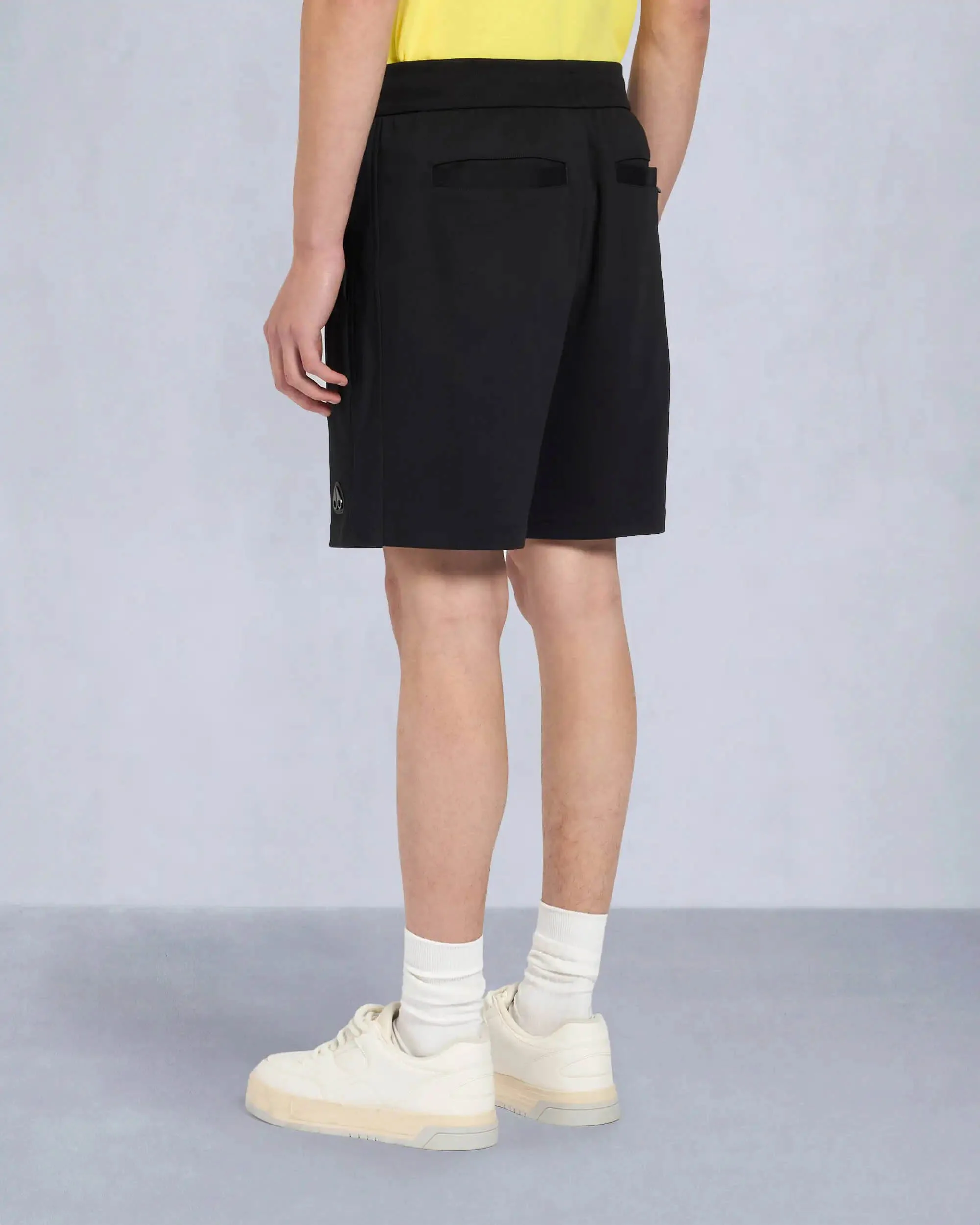 Moose Knuckles Dalon Mens Shorts - Black 292 - Image 3