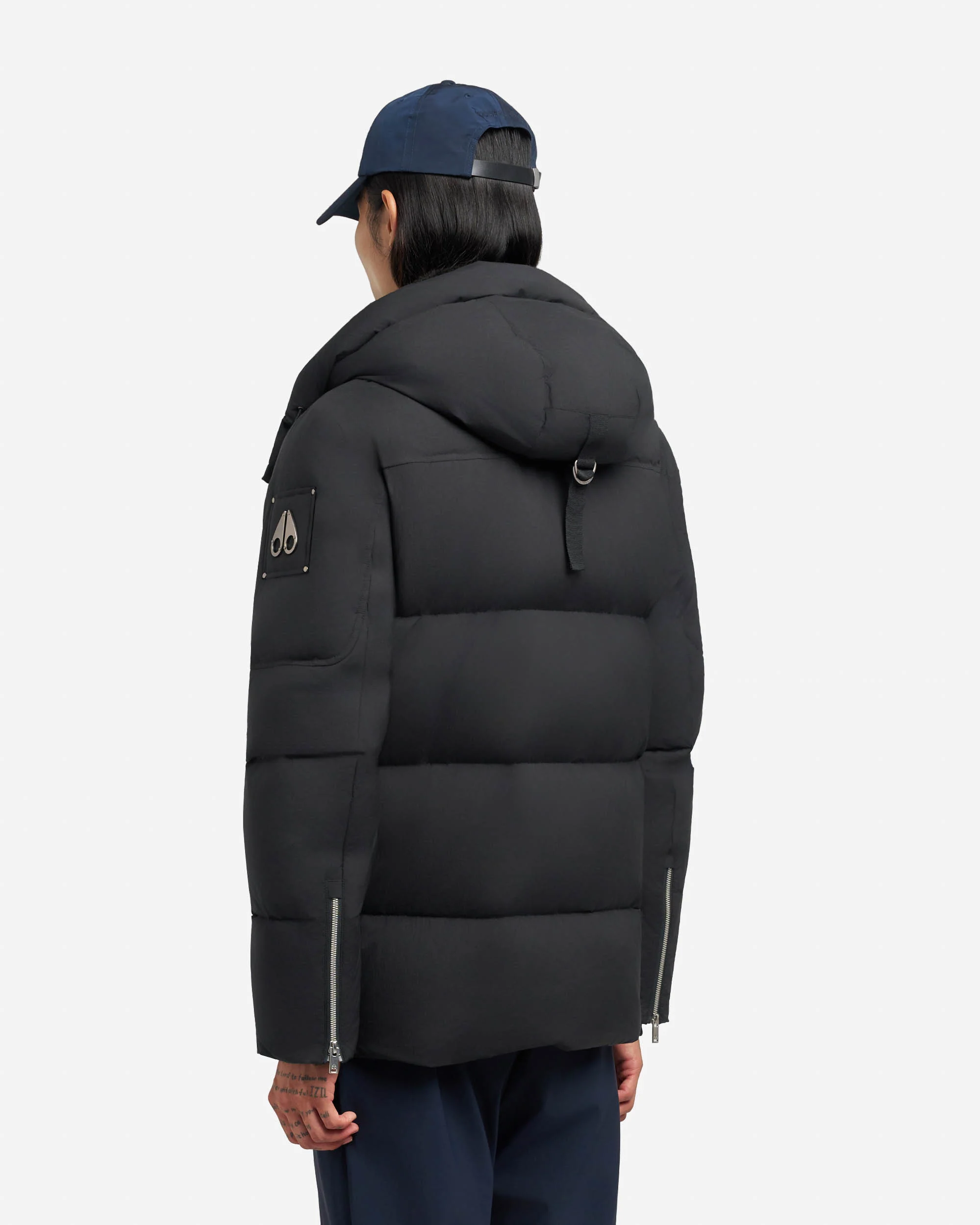 Moose Knuckles Everest 3Q Mens Puffer Jacket - Black 292 - Image 4