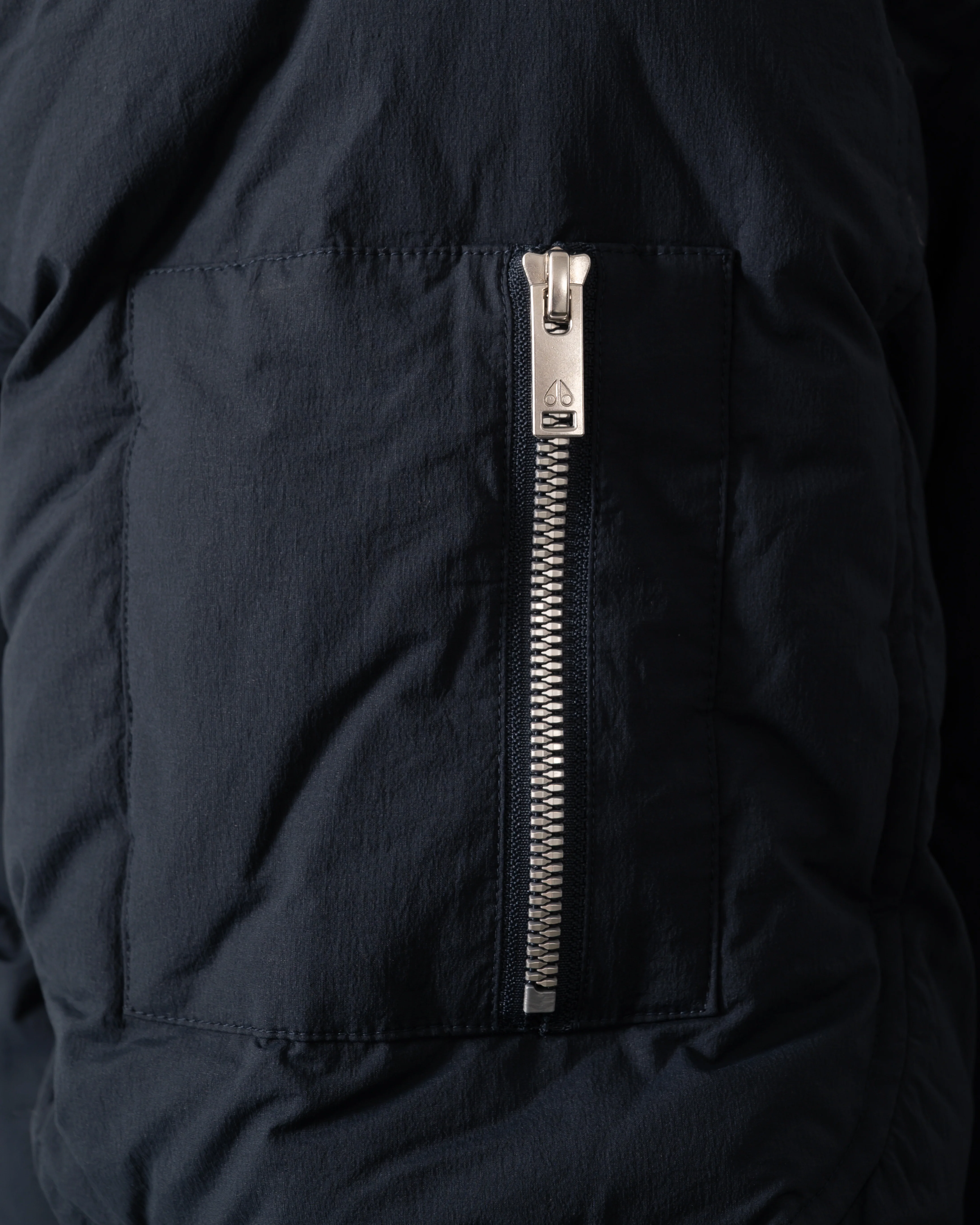 Moose Knuckles Everest 3Q Mens Puffer Jacket - Navy 833 - Image 6