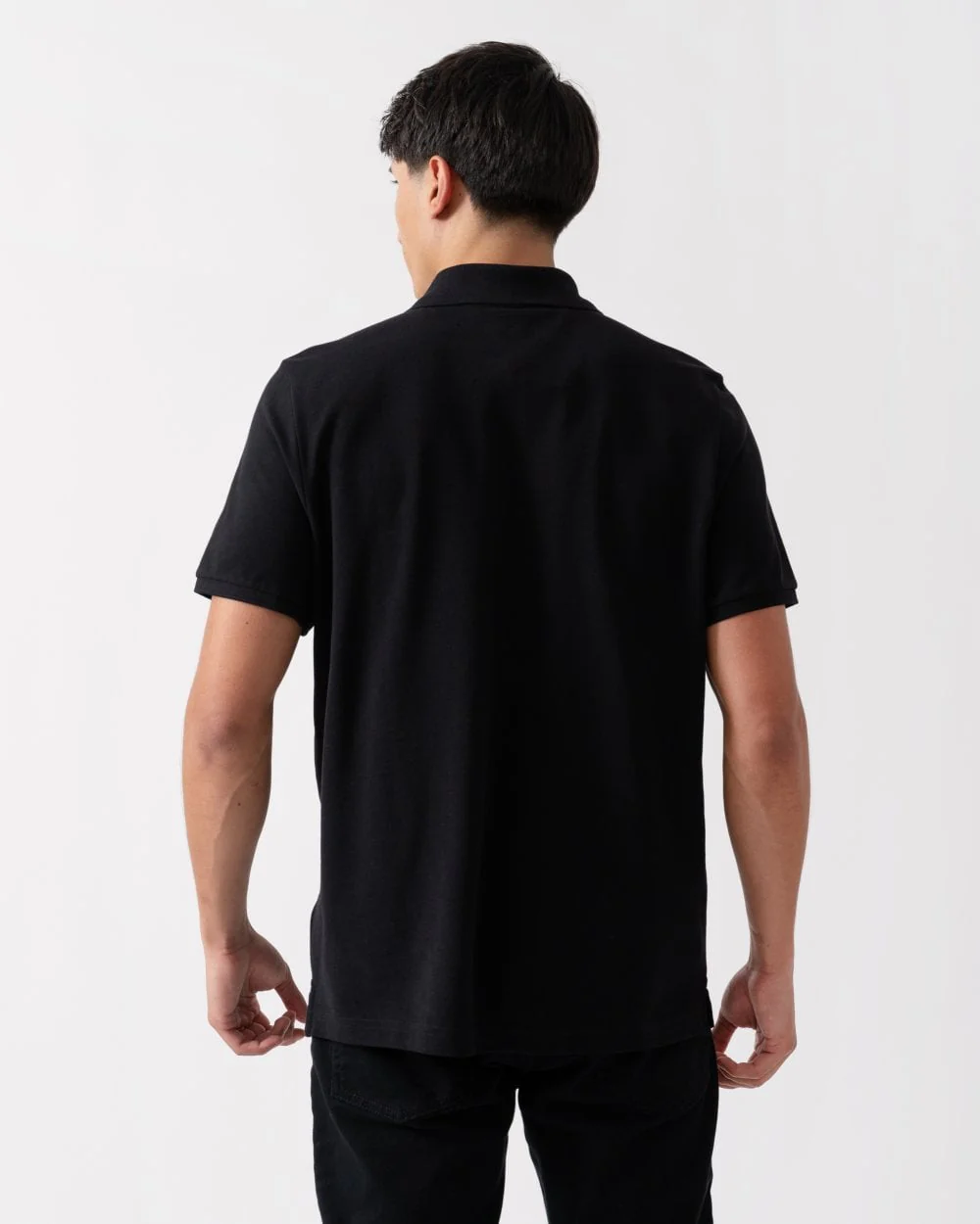 Moose Knuckles Everett Gold Mens Polo Shirt - Image 4