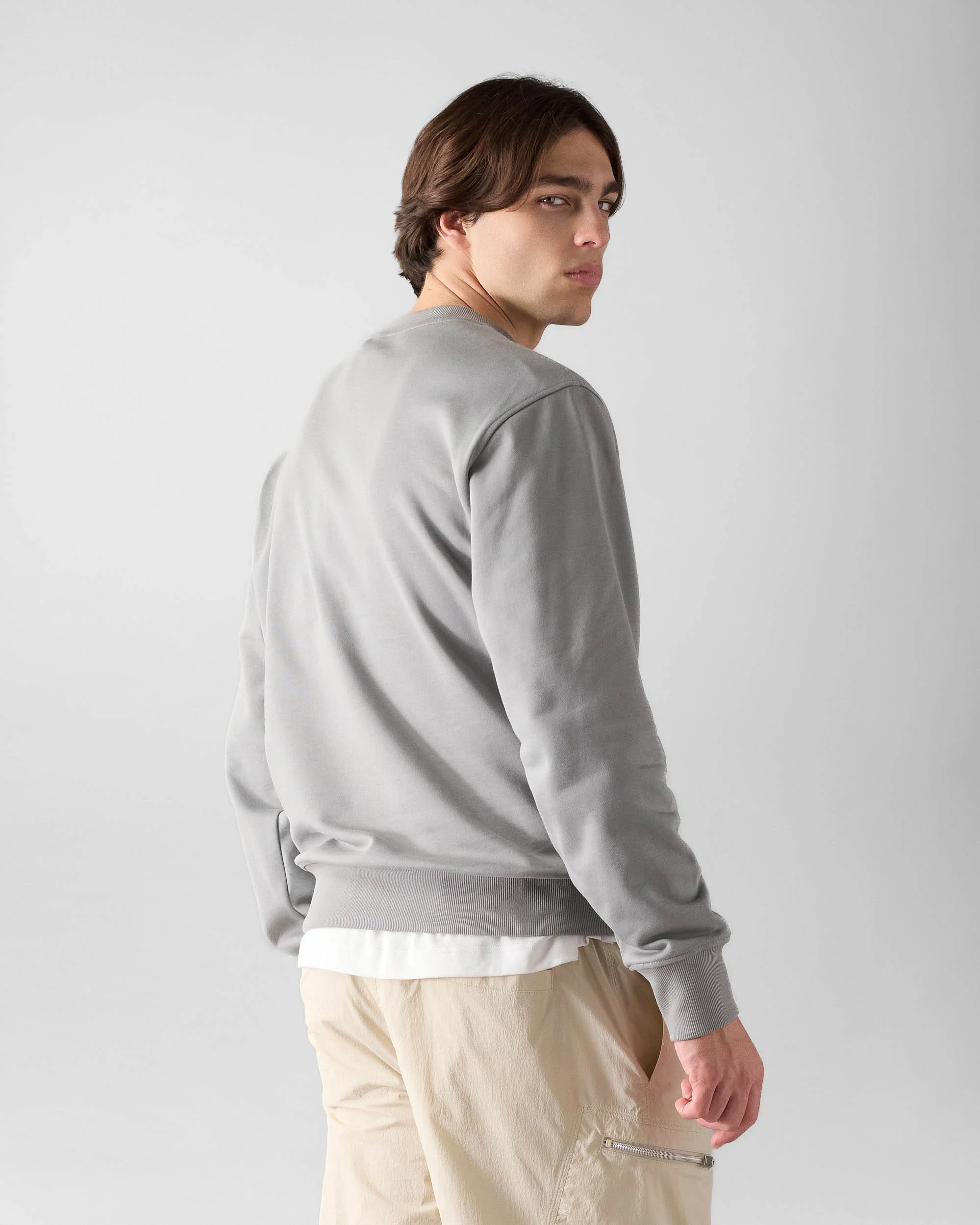 Moose Knuckles Hartsfield Mens Crew Neck Sweatshirt - Industry 1892 - Image 3