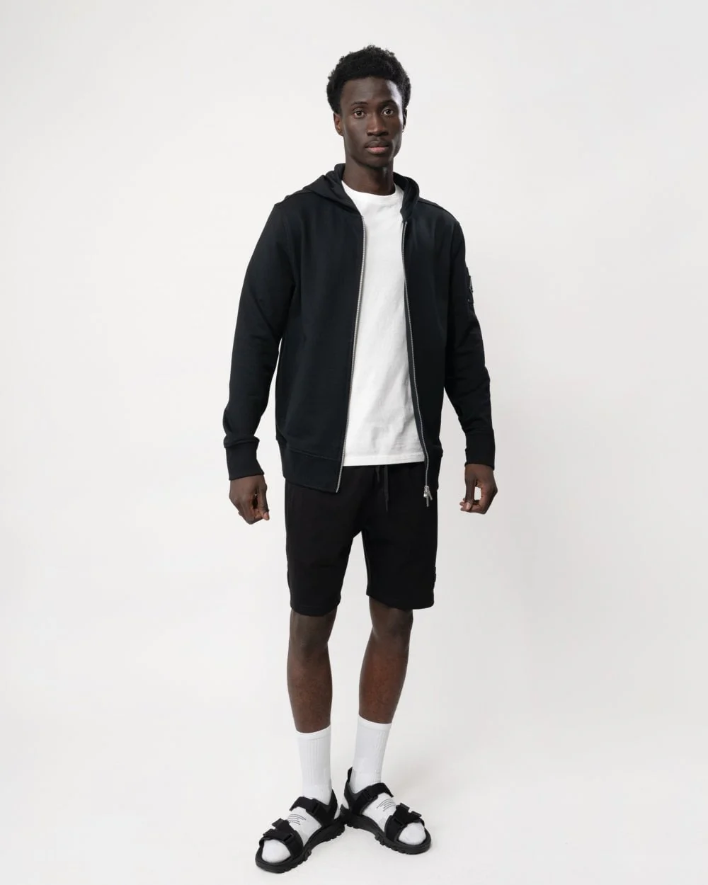 Moose Knuckles Hartsfield Mens Zip-Up Sweatshirt - Image 3