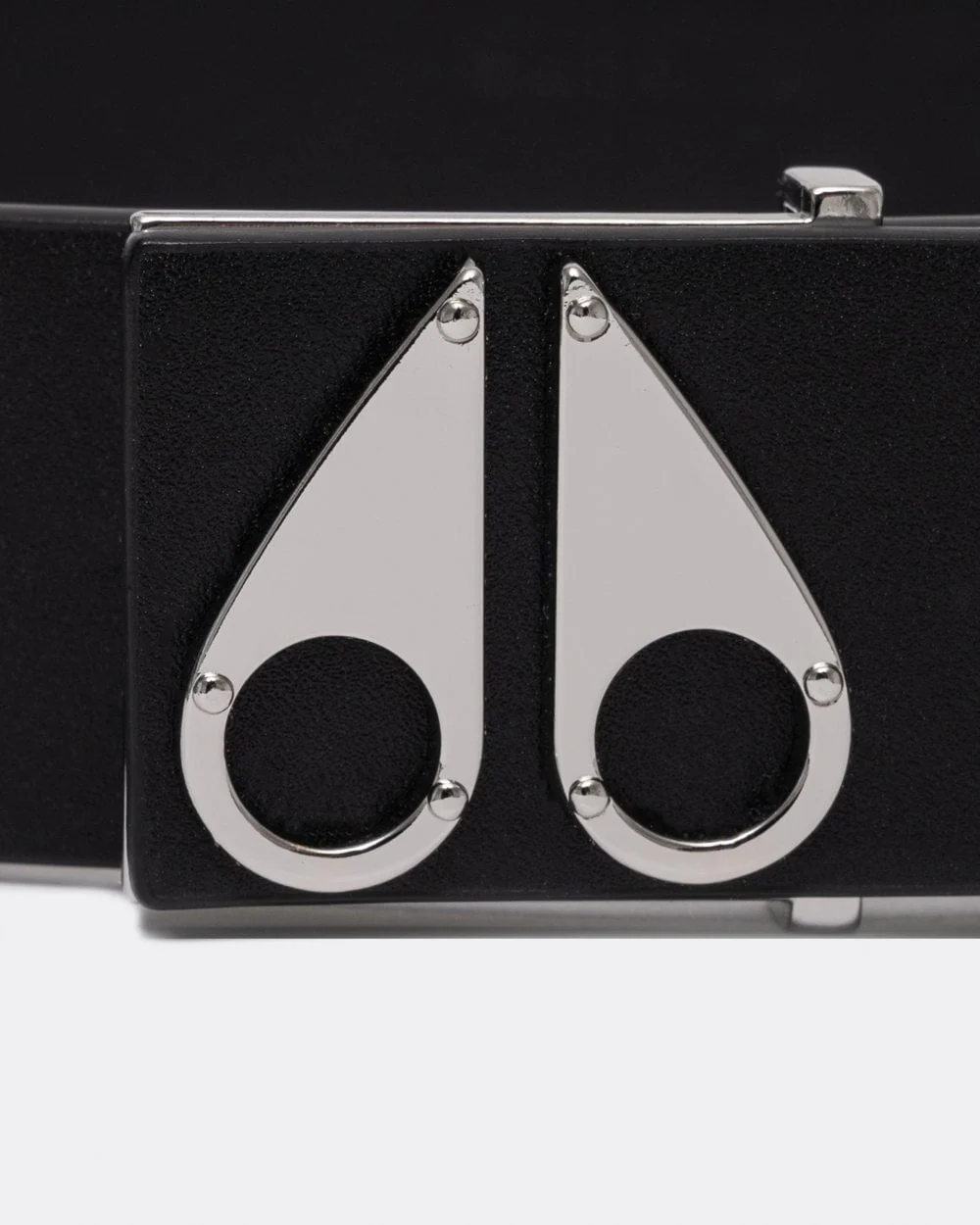 Moose Knuckles Mens Logo Icon Belt - Image 3