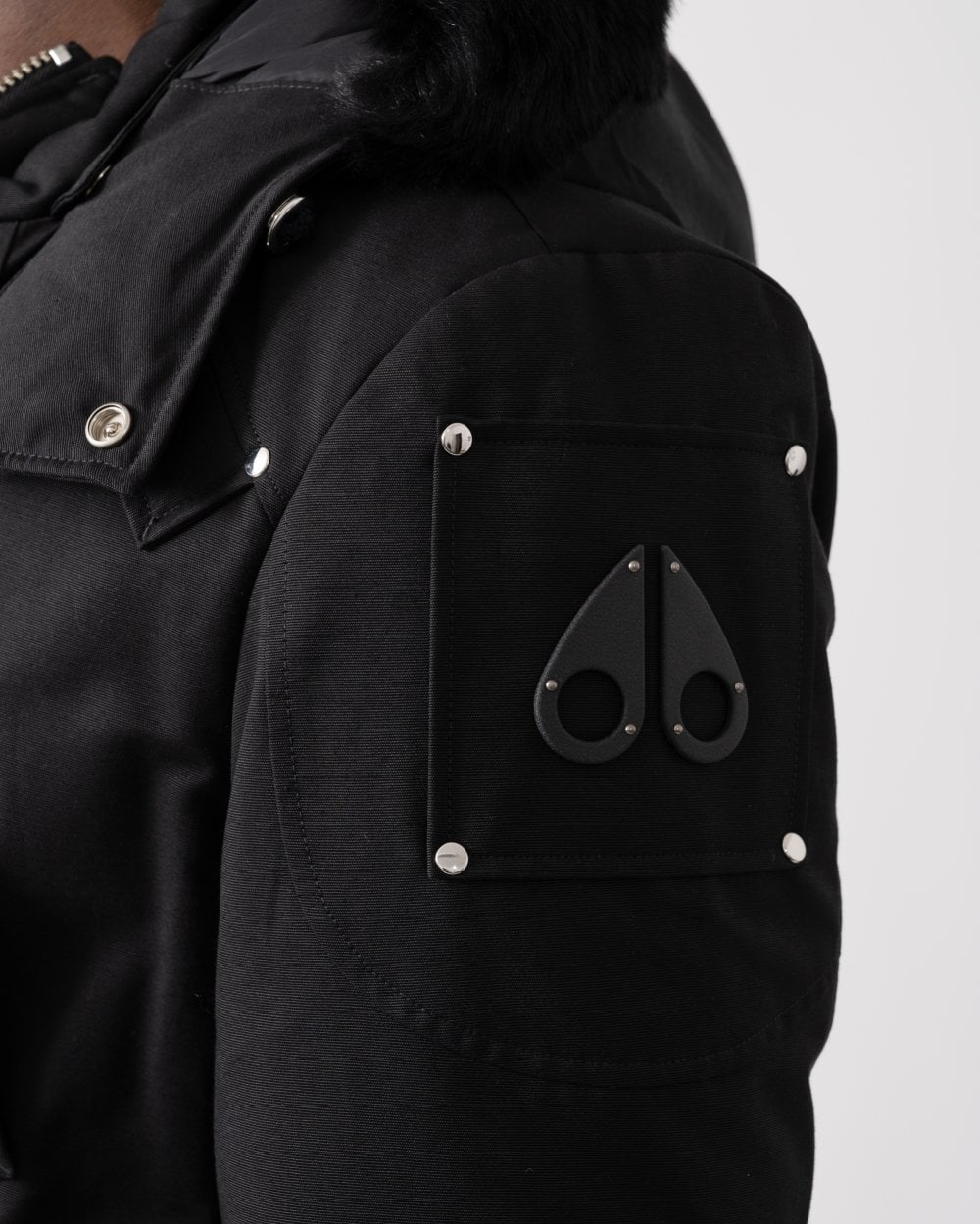 Moose Knuckles Mens Original Ballistic Neoshear Bomber Jacket - Image 2