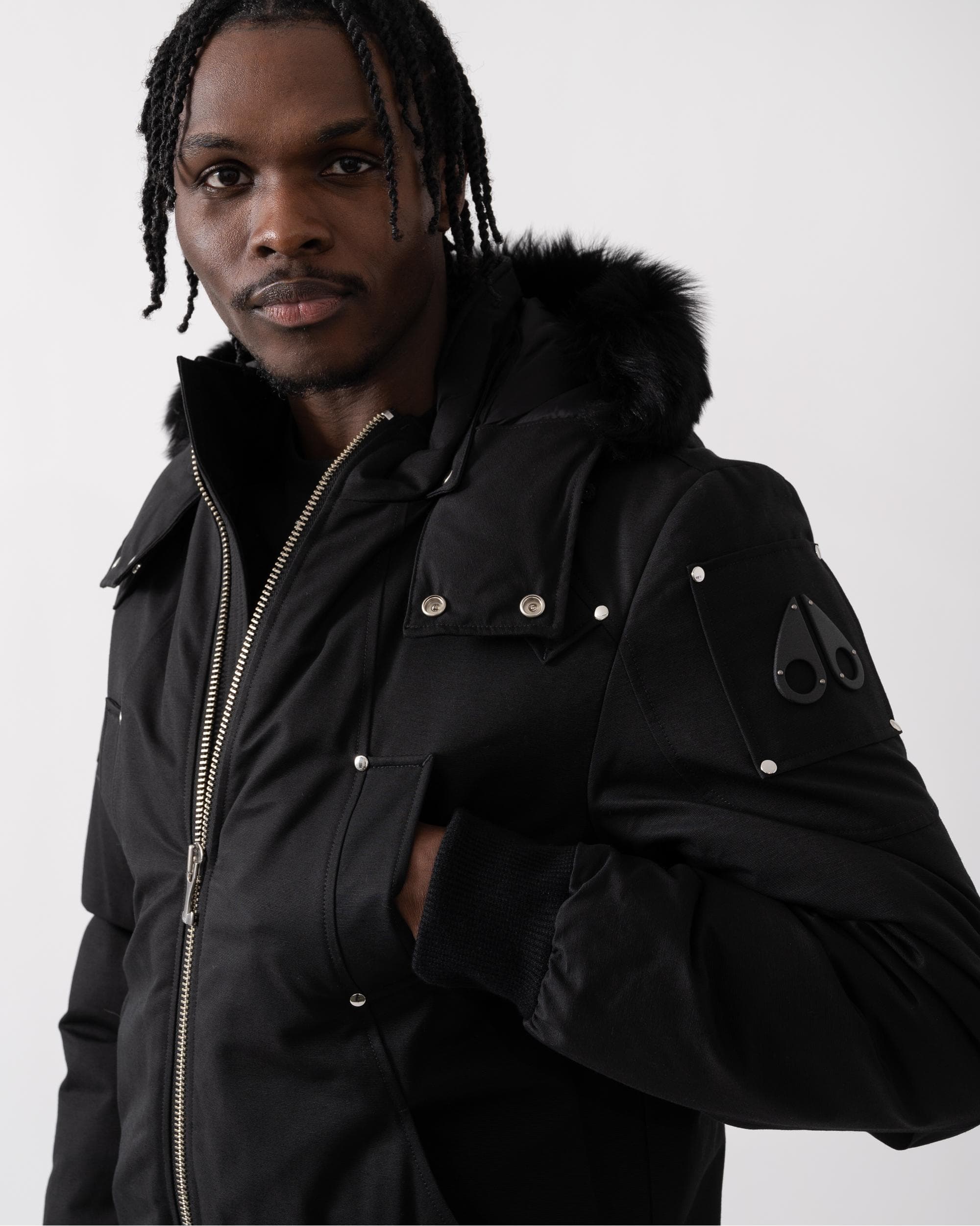 Moose Knuckles Mens Original Ballistic Neoshear Bomber Jacket - Image 6