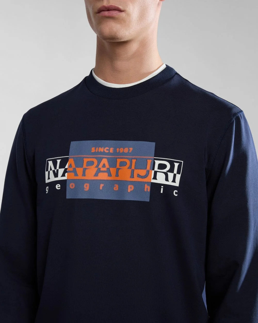 Napapijri B-Smallwood Mens Crew Neck Sweatshirt - Image 3