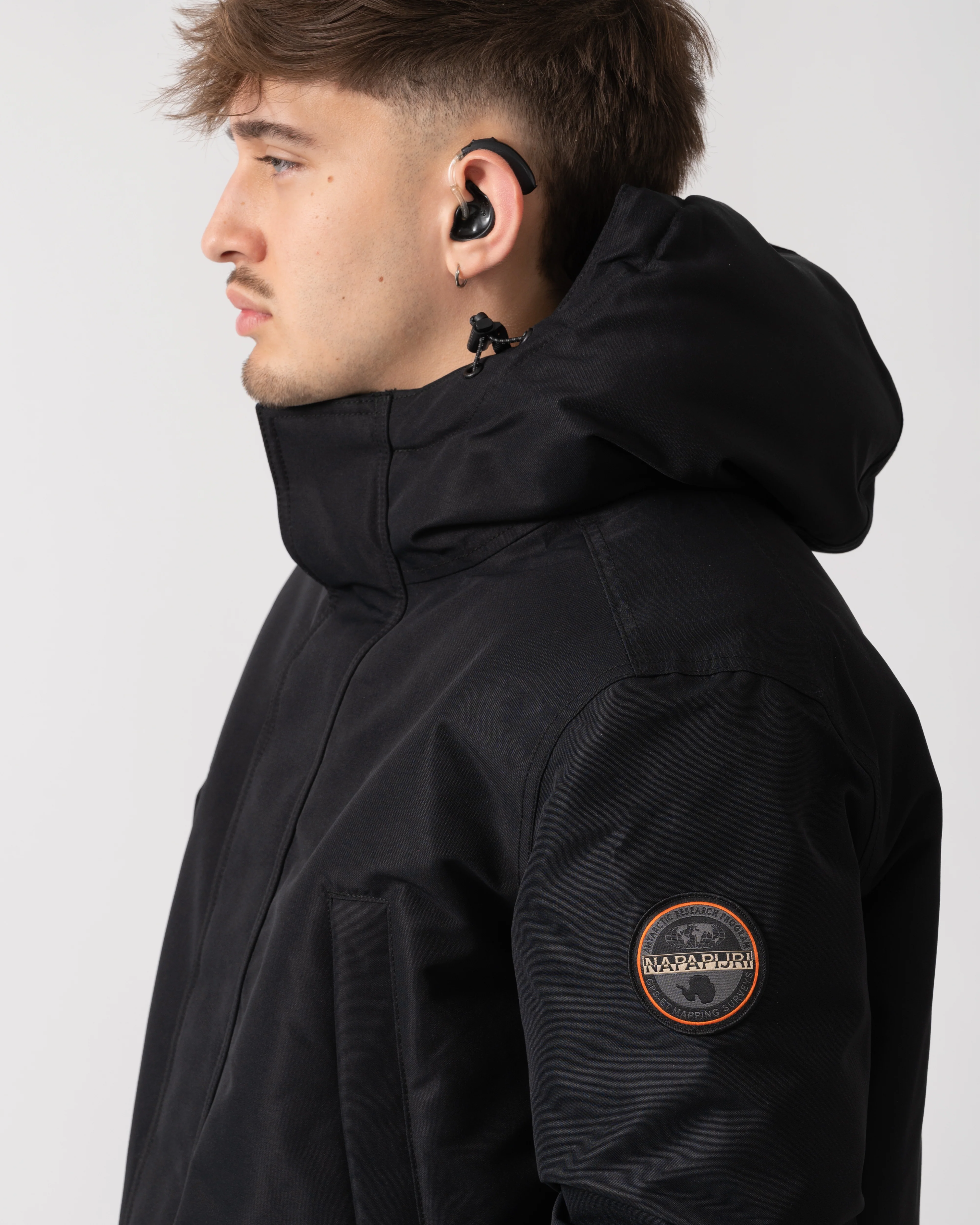 Napapijri Cornier 1 Mens Jacket - Black Beauty 941 - Image 5