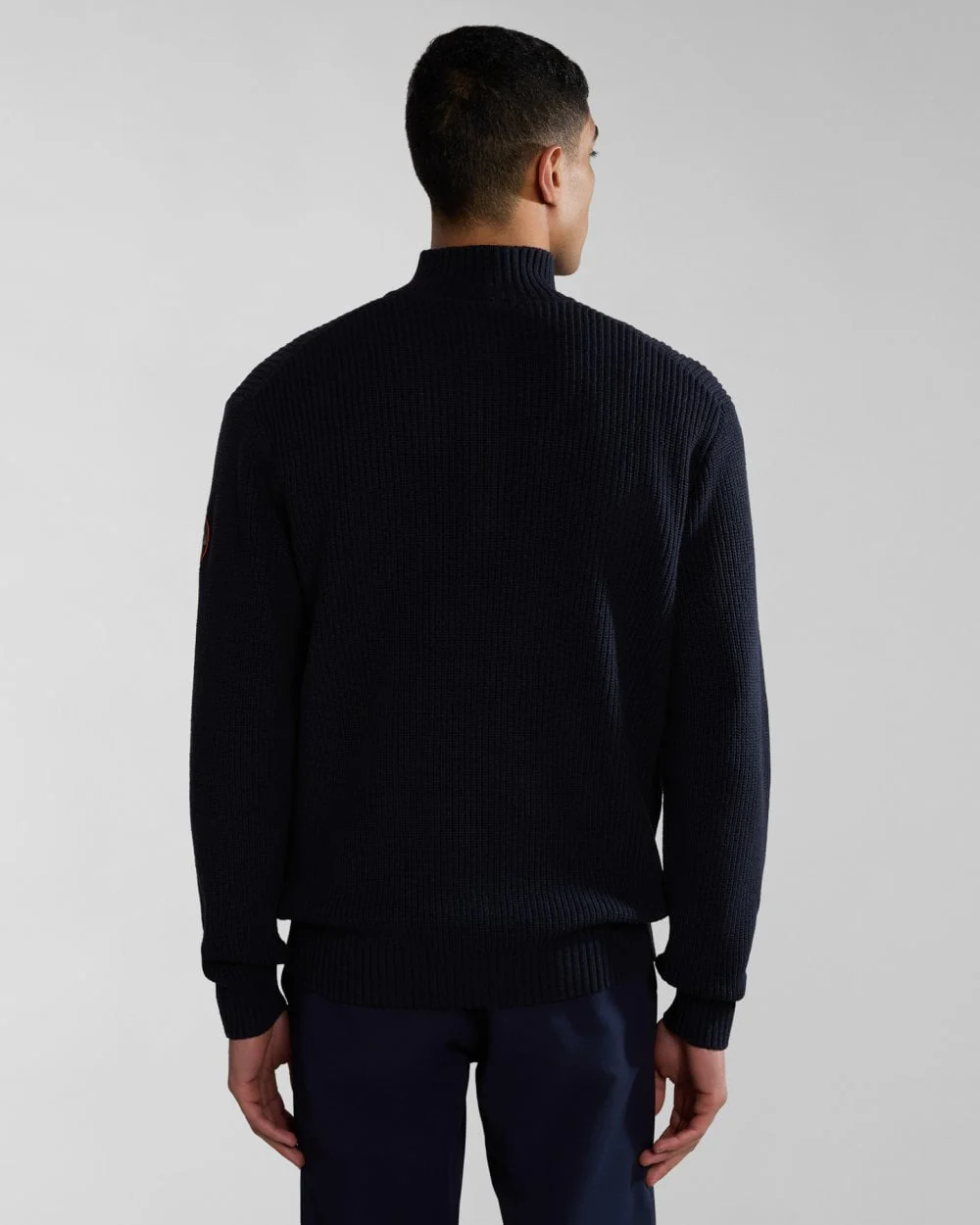 Napapijri D-Gwich Mens Half Zip Jumper - Image 2