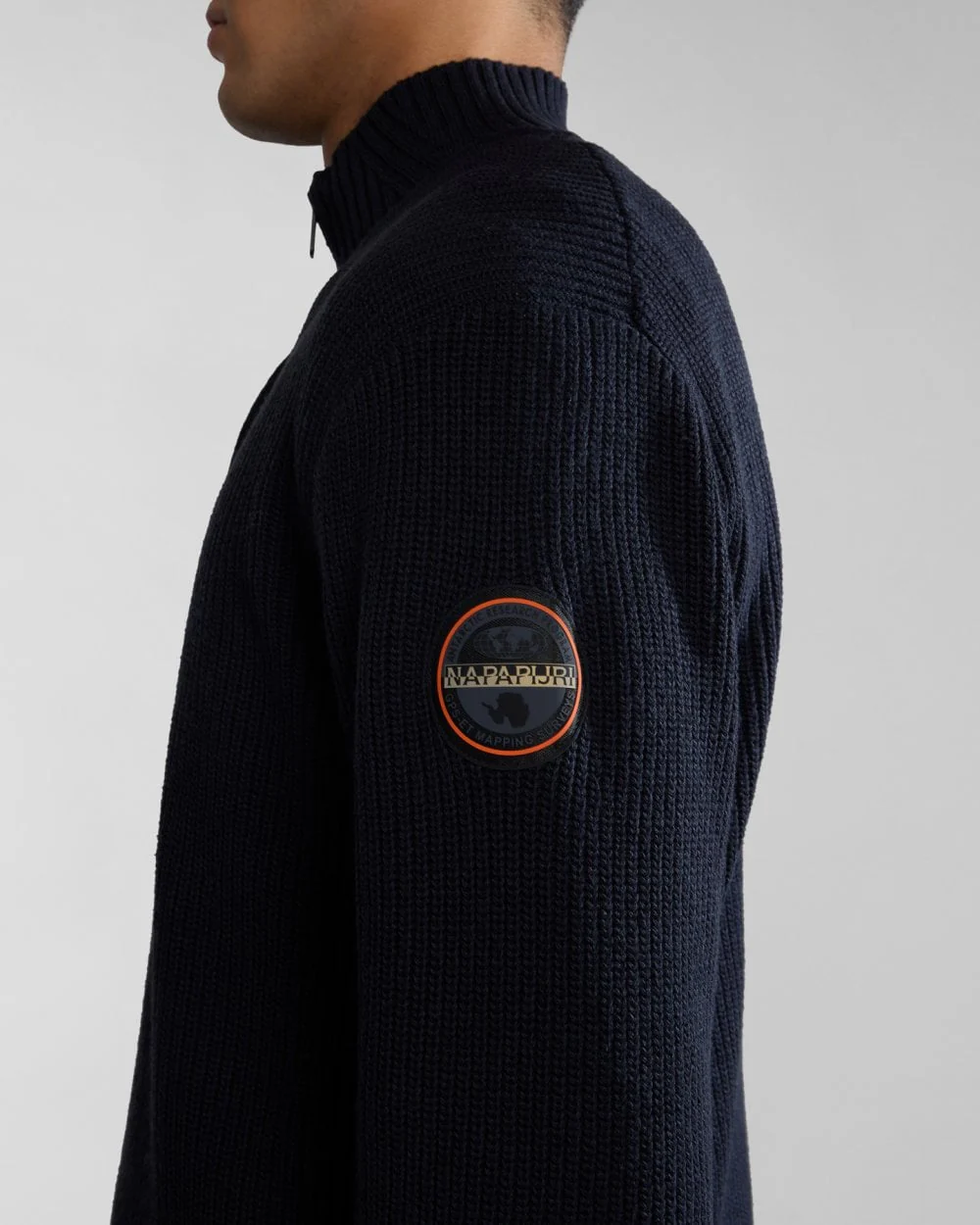 Napapijri D-Gwich Mens Half Zip Jumper - Image 3
