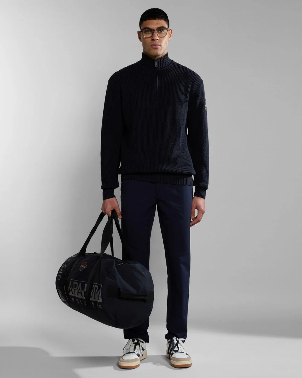 Napapijri D-Gwich Mens Half Zip Jumper - Image 4