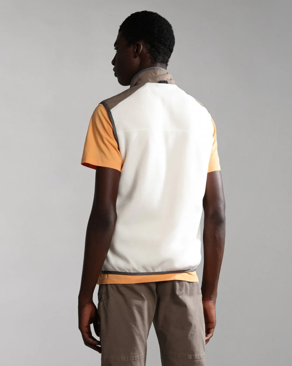 Napapijri T-Ambato Mens Gilet - N1A White Whisper - Image 5