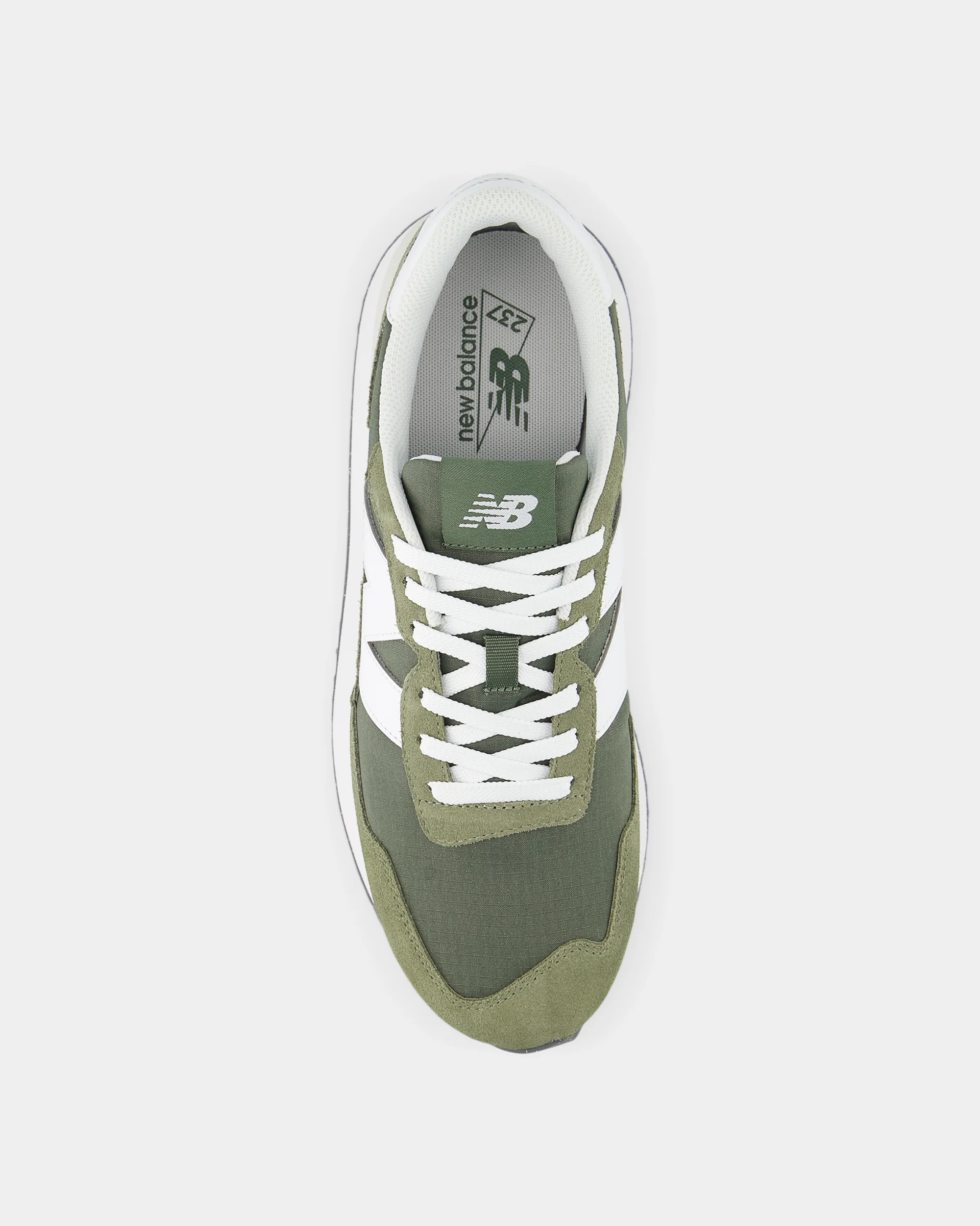 New Balance 237 Good Vibes Mens Trainers - Dark Olivine - Image 2