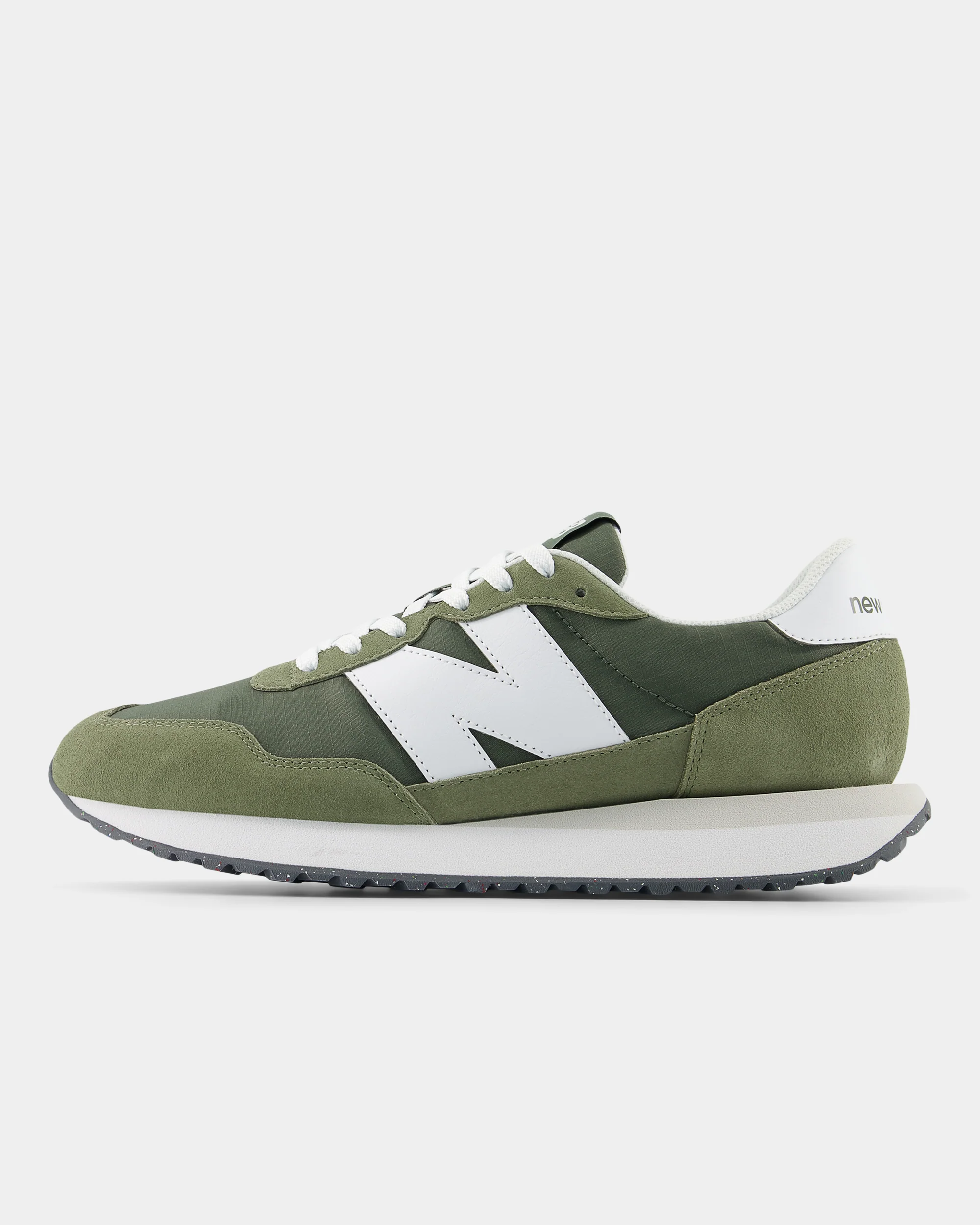 New Balance 237 Good Vibes Mens Trainers - Dark Olivine - Image 4