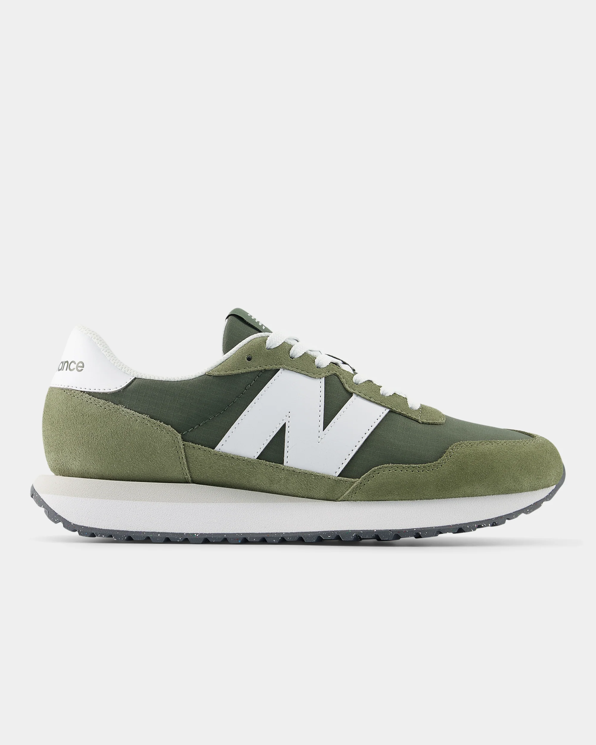 New Balance 237 Good Vibes Mens Trainers - Dark Olivine - Image 5