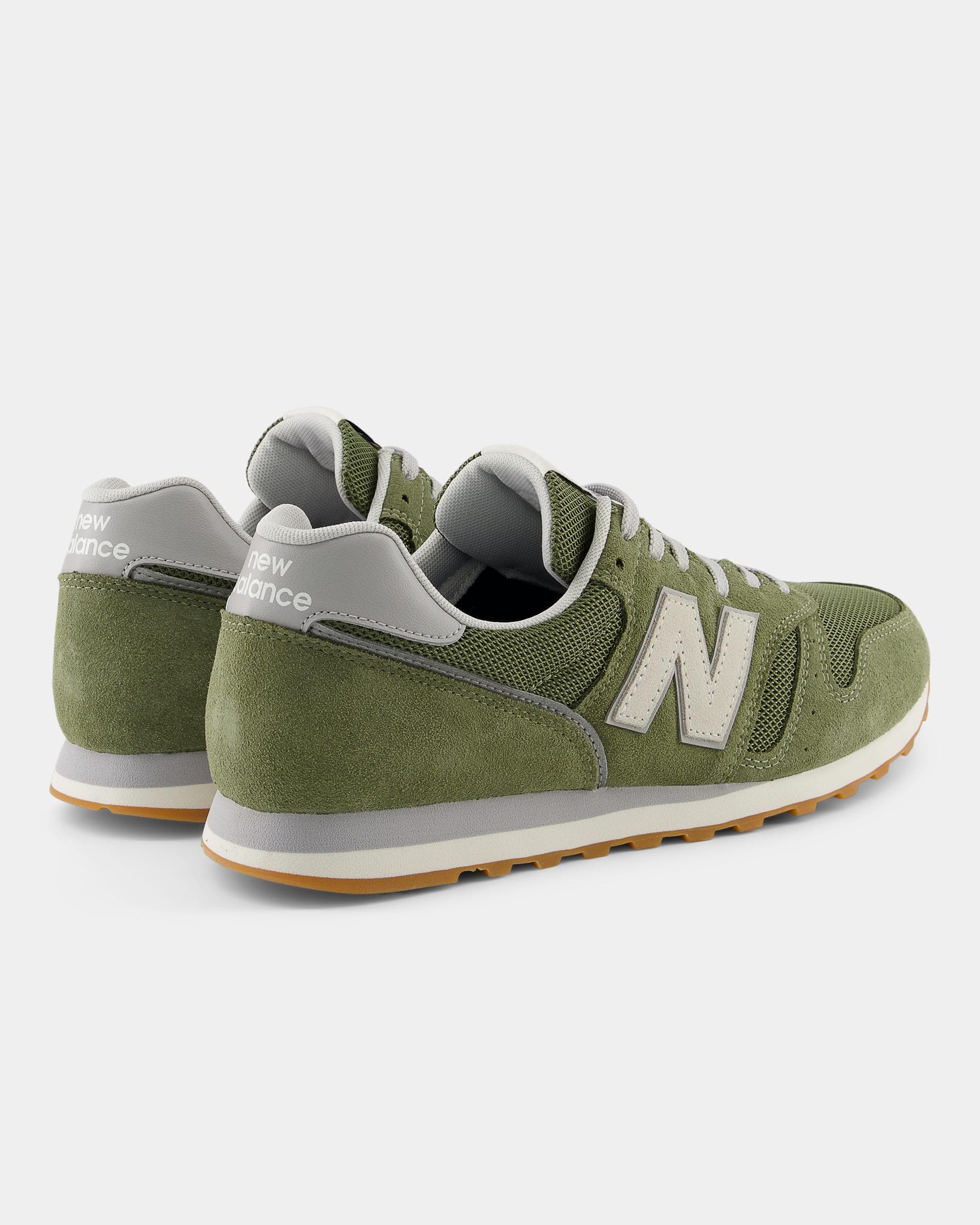 New Balance 373V2 Mens Trainers - Dark Olivine - Image 5