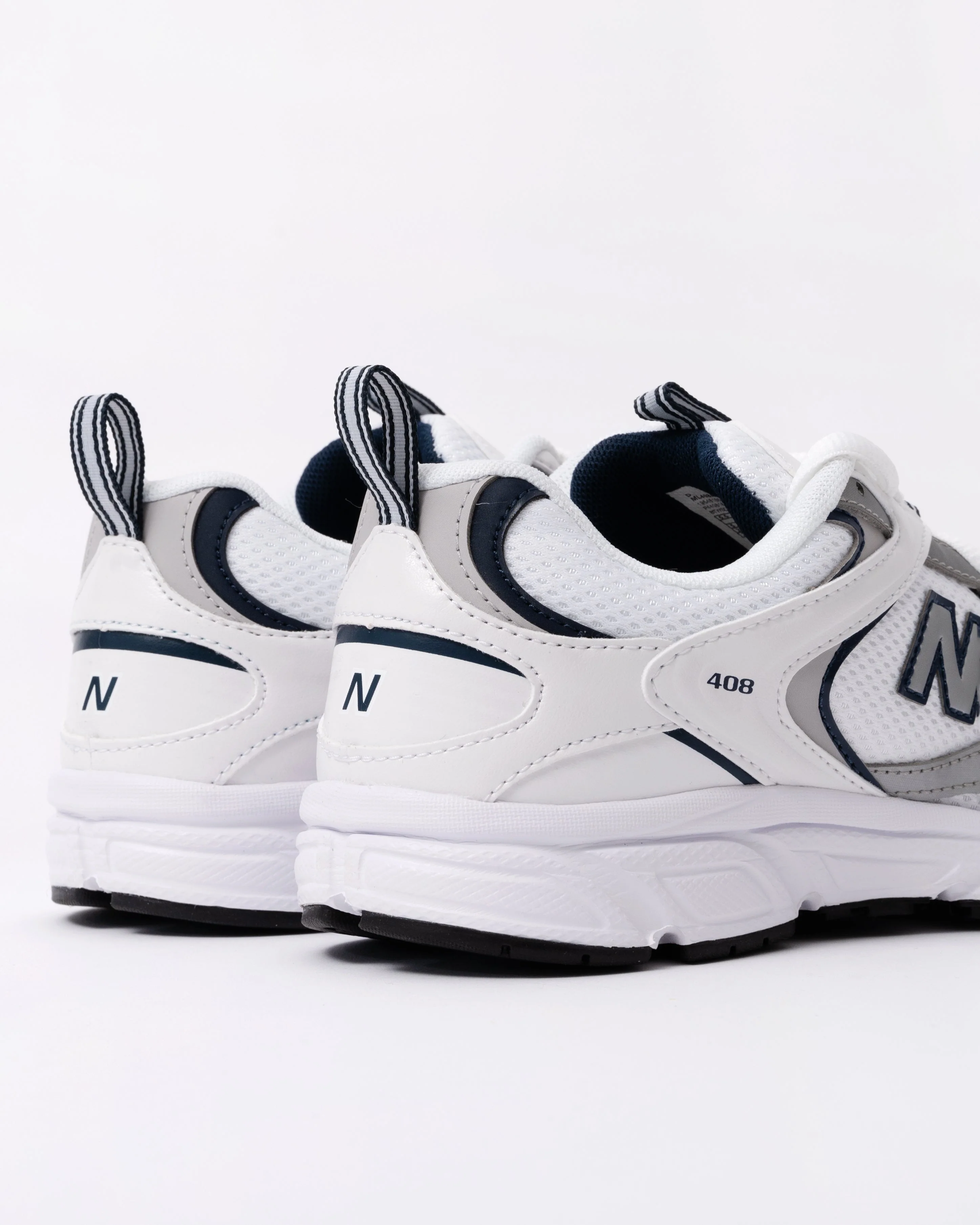 New Balance 408 Unisex Trainers - NB White - Image 2