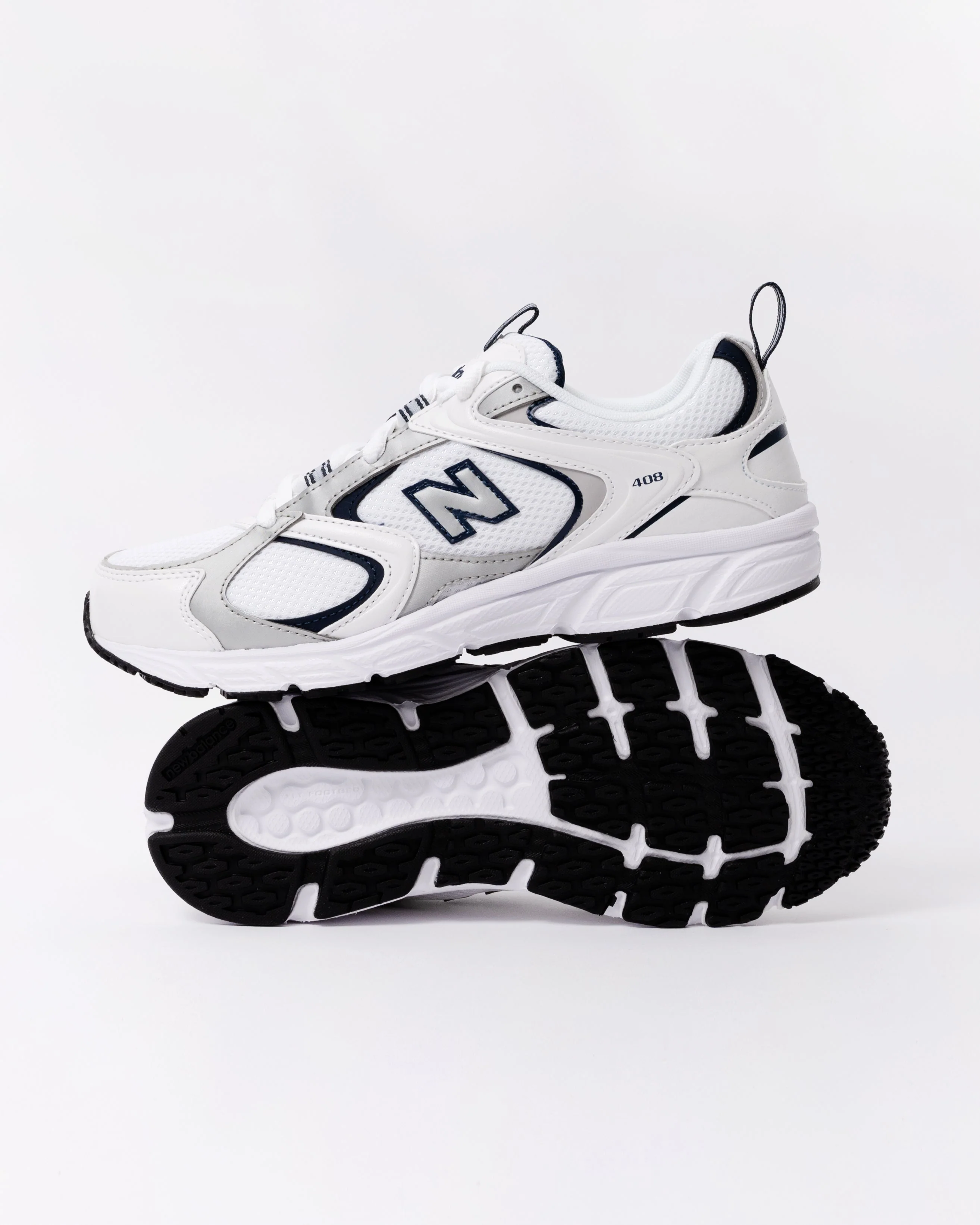 New Balance 408 Unisex Trainers - NB White - Image 4