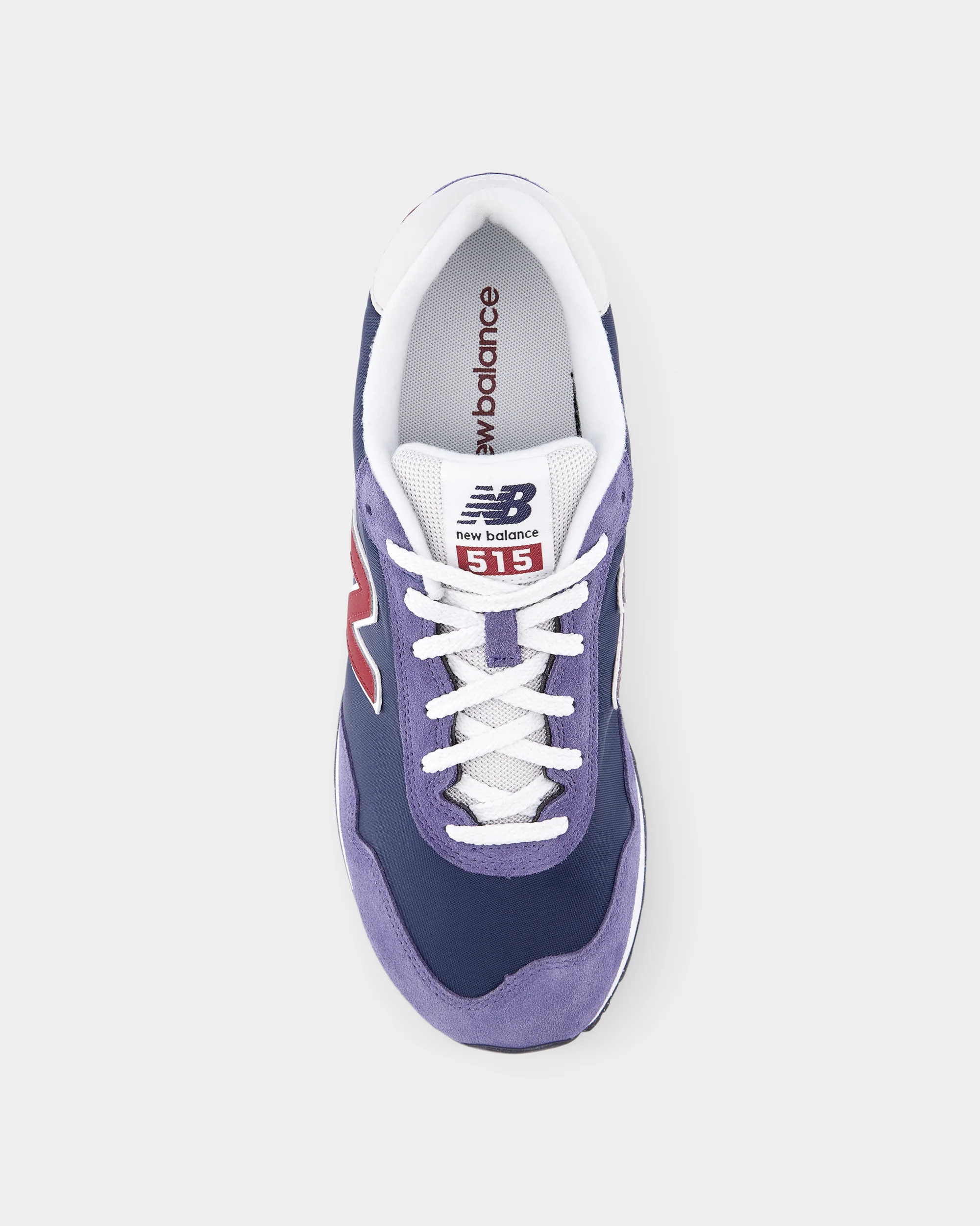 New Balance 515 Mens Trainers - NB Navy/Red - Image 2