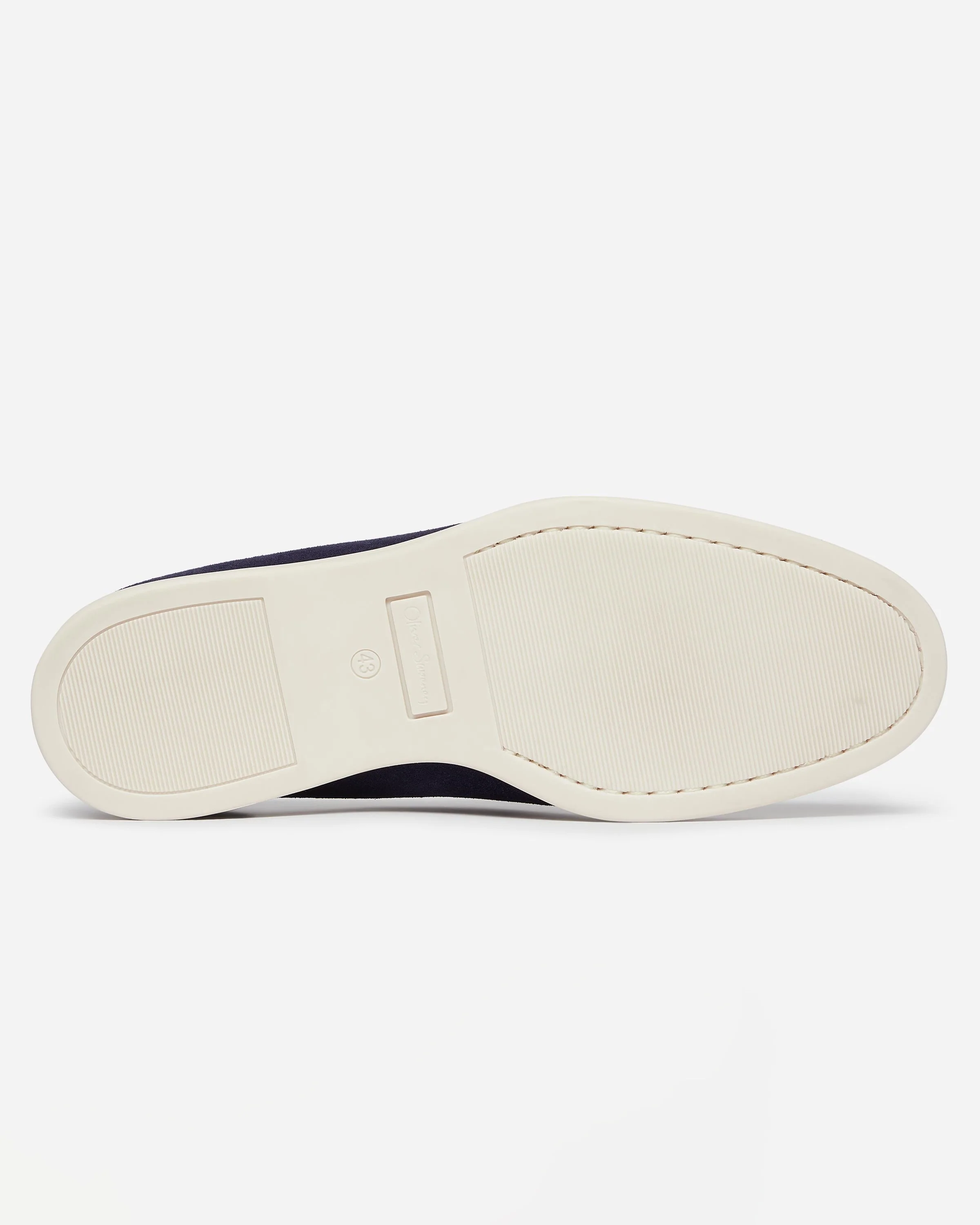 Oliver Sweeney Alicante Suede Mens Moccasin Loafers - Midnight - Image 3