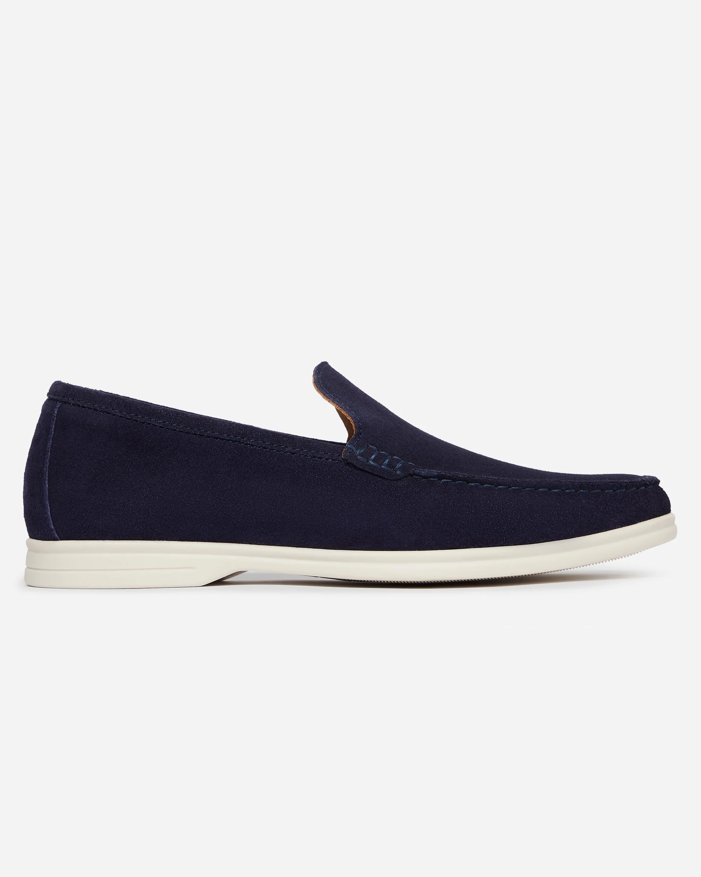 Oliver Sweeney Alicante Suede Mens Moccasin Loafers - Midnight - Image 4