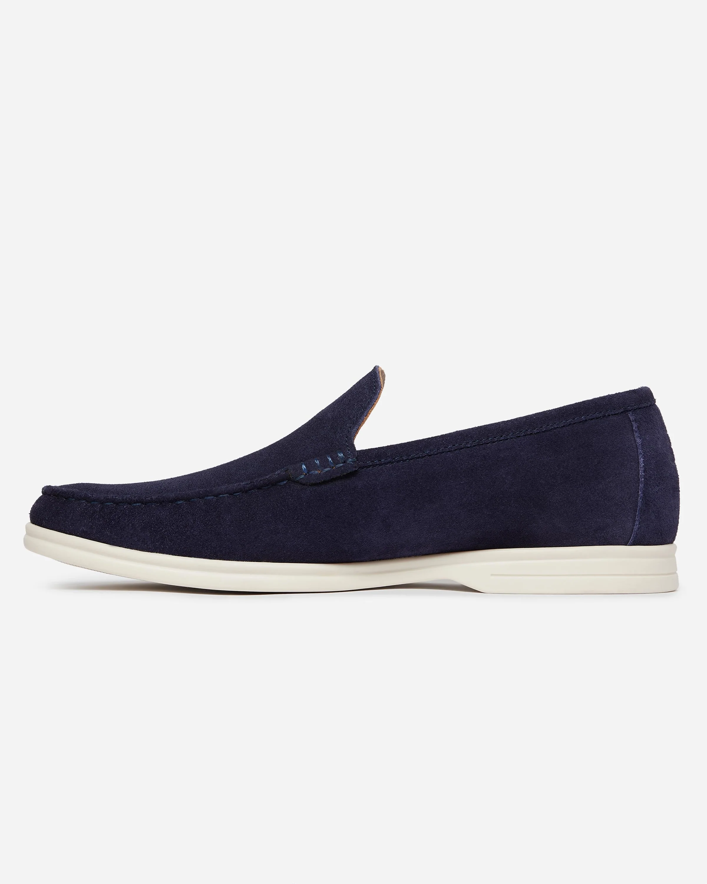 Oliver Sweeney Alicante Suede Mens Moccasin Loafers - Midnight - Image 5