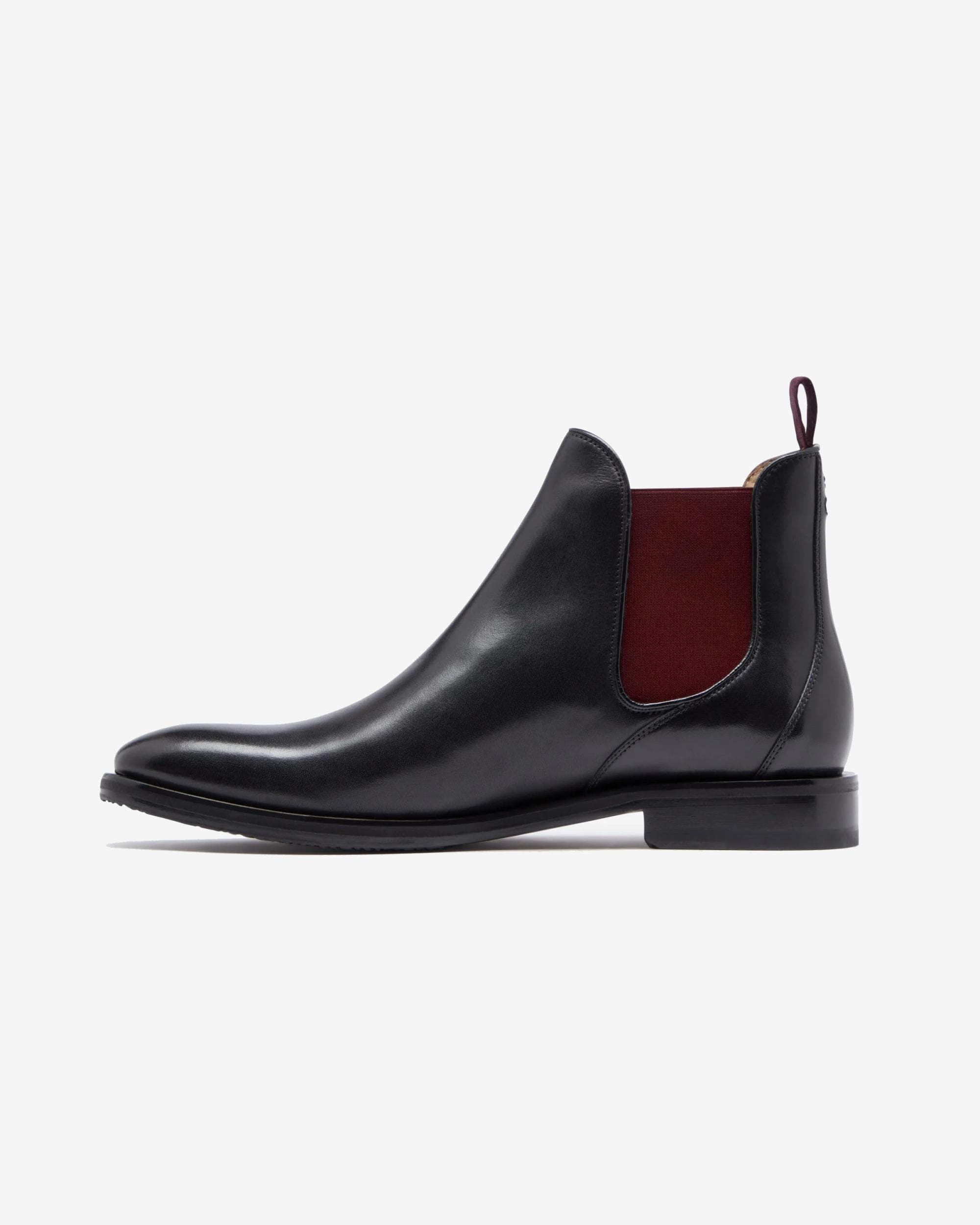 Oliver Sweeney Andante Leather Mens Chelsea Boots - Black - Image 2