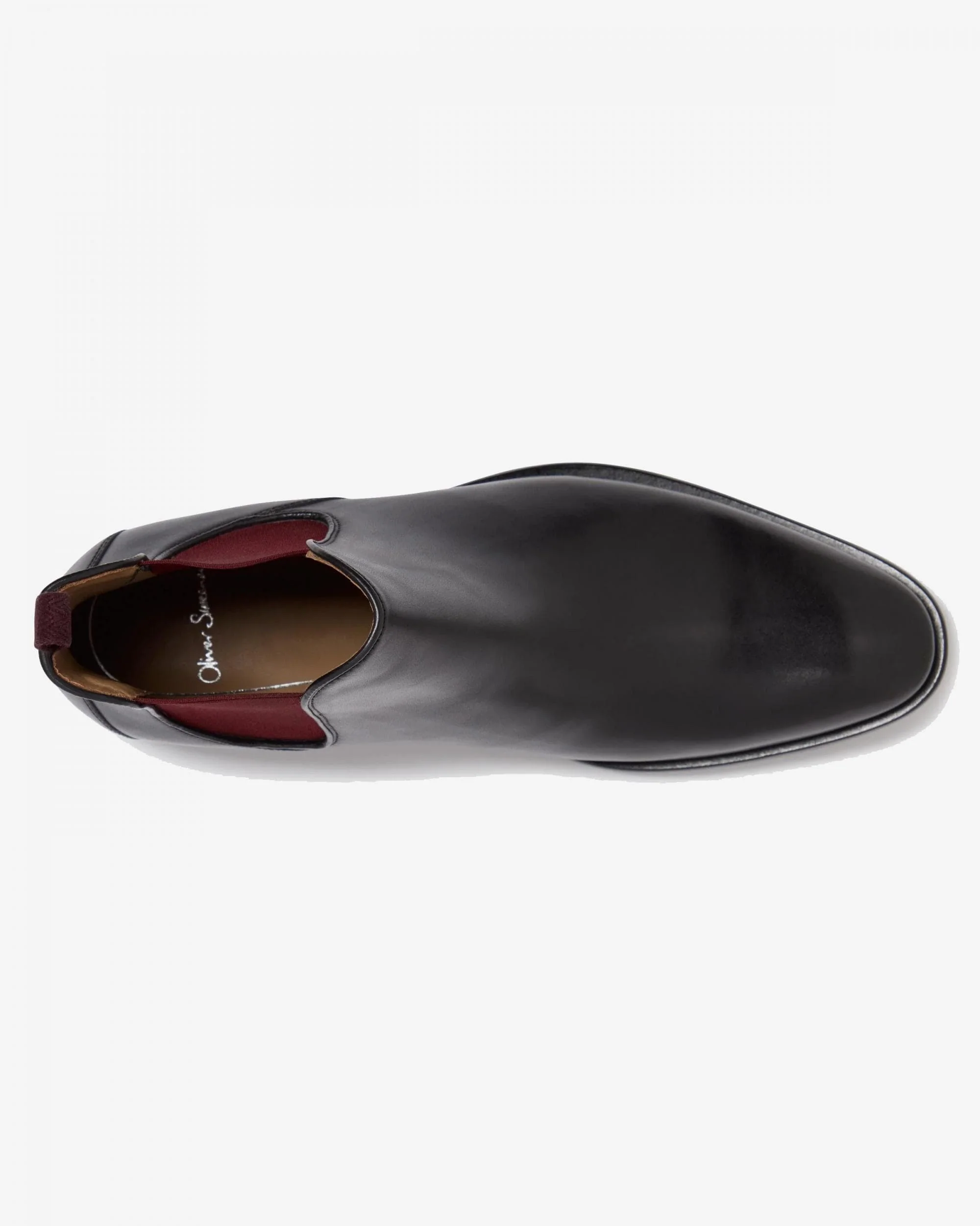 Oliver Sweeney Andante Leather Mens Chelsea Boots - Black - Image 4