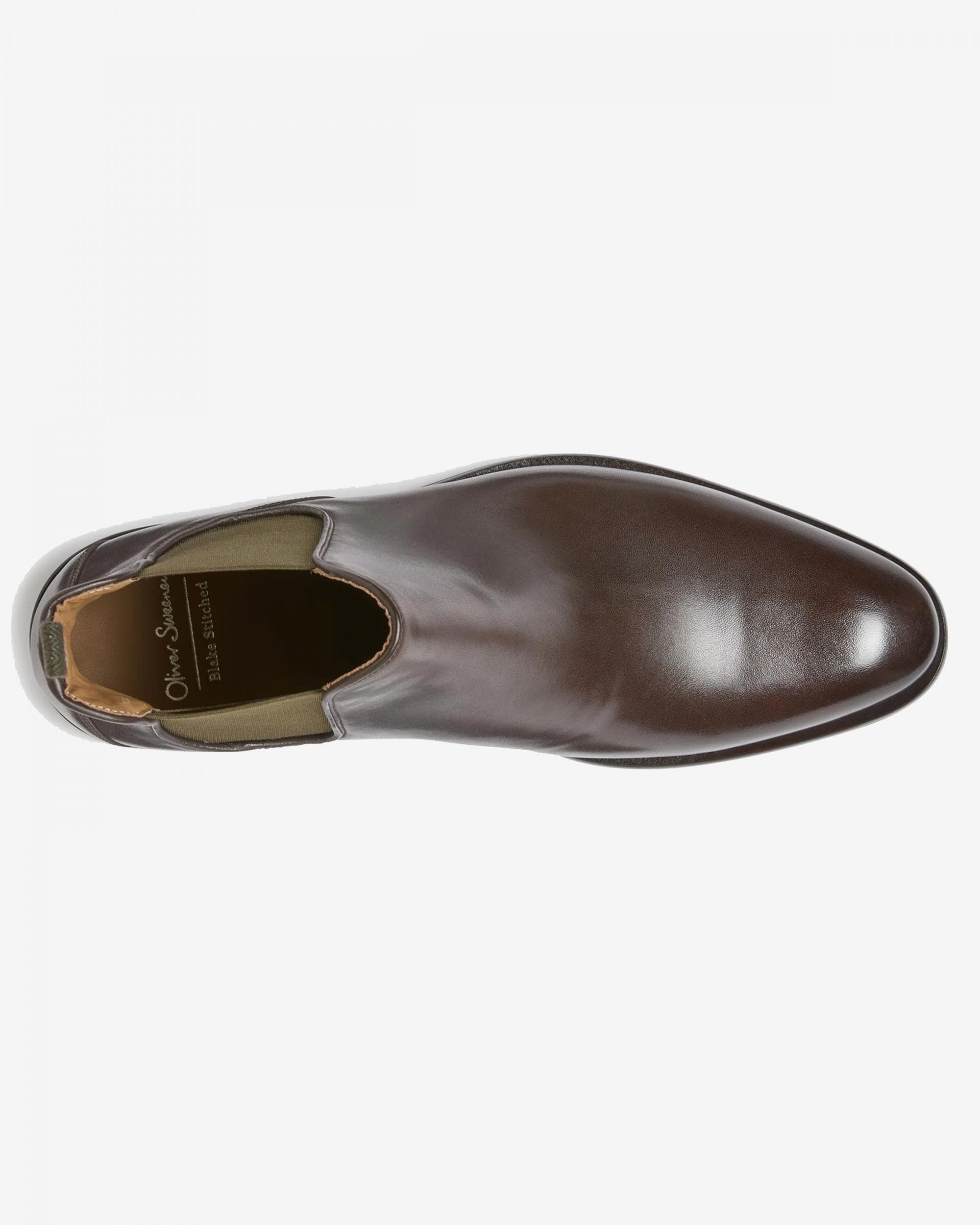 Oliver Sweeney Andante Leather Mens Chelsea Boots - Brown - Image 4