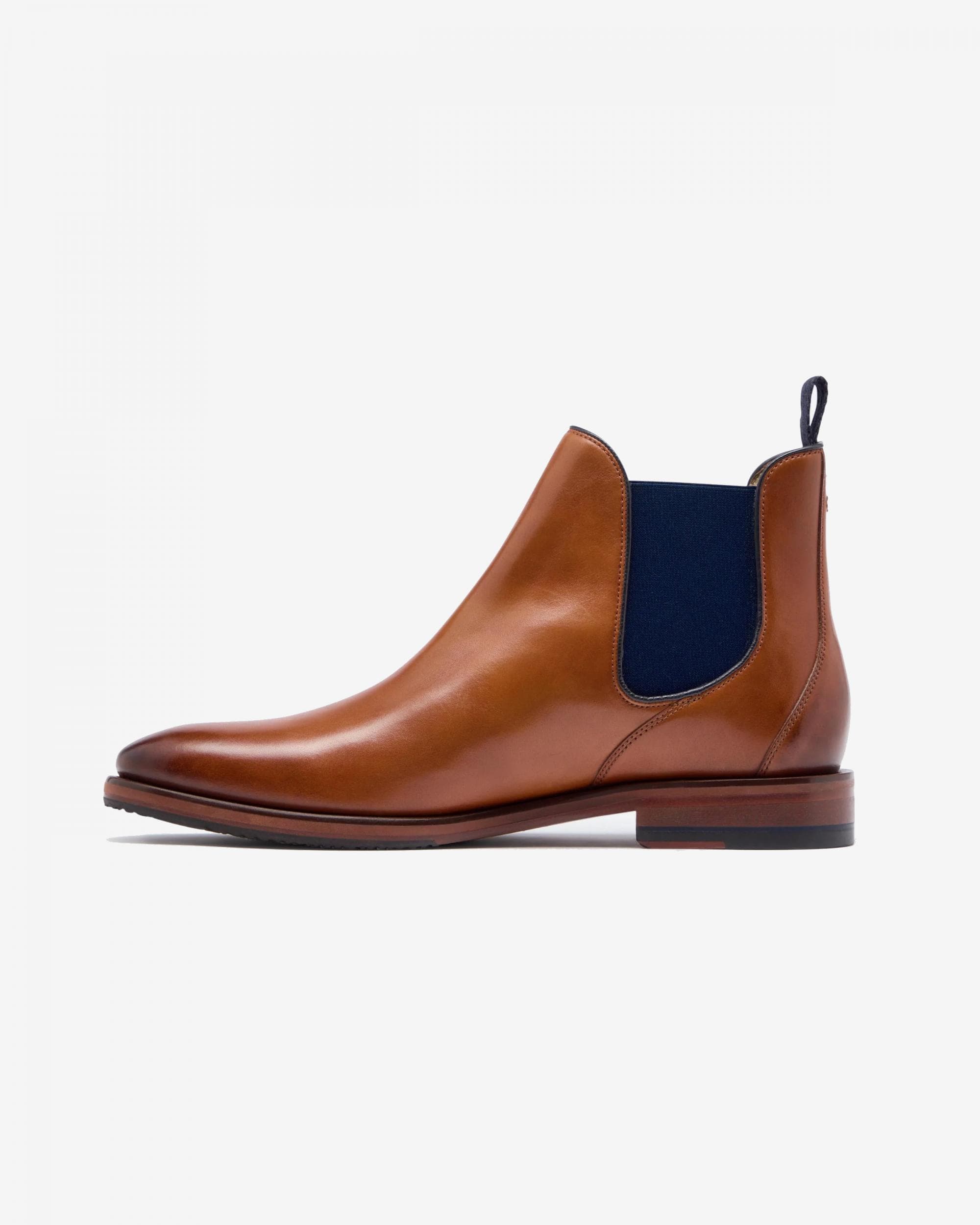 Oliver Sweeney Andante Leather Mens Chelsea Boots - Tan - Image 2