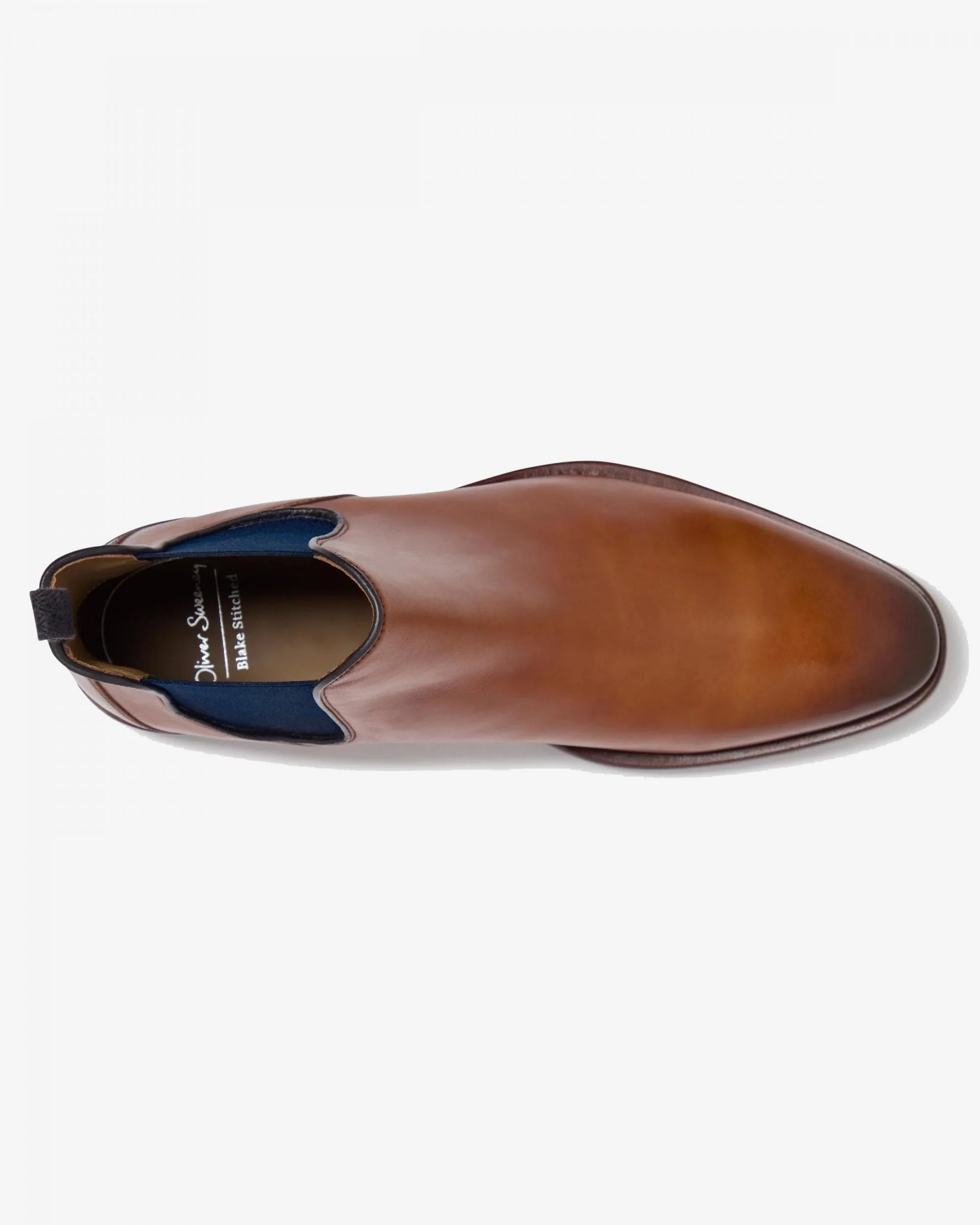 Oliver Sweeney Andante Leather Mens Chelsea Boots - Tan - Image 4